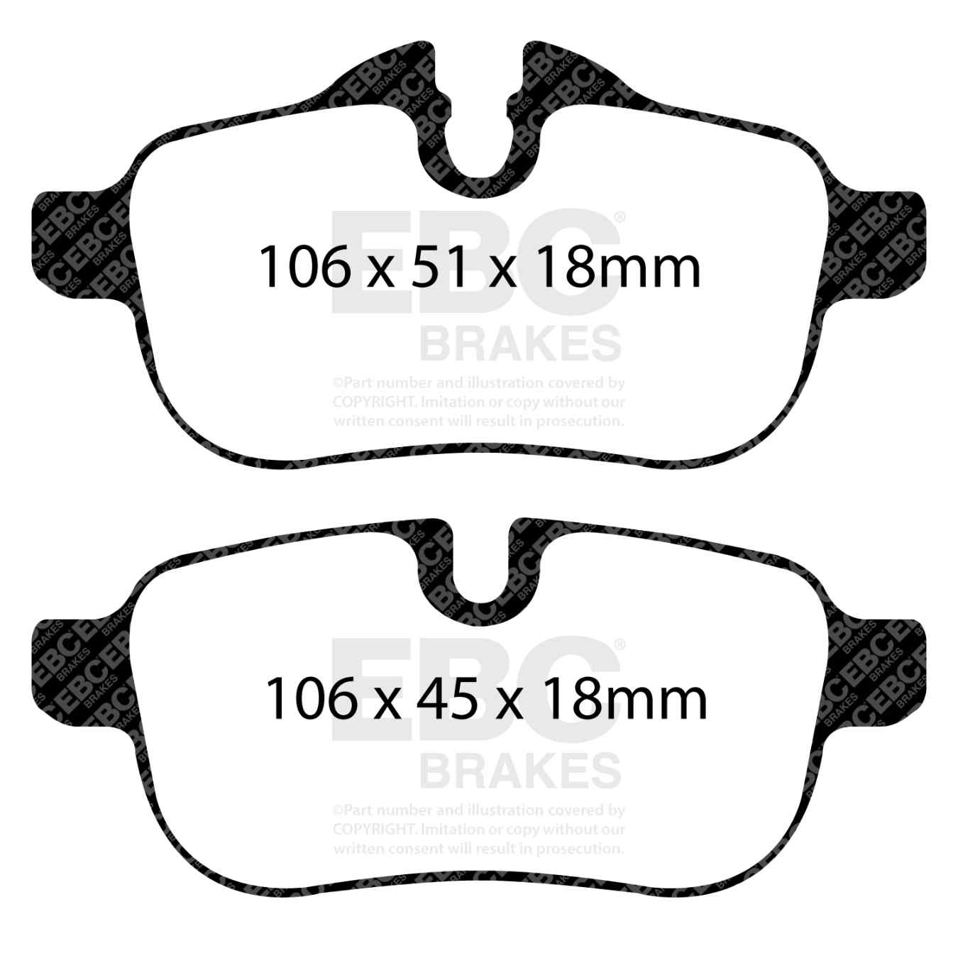Plaquettes EBC Greenstuff DP22046
