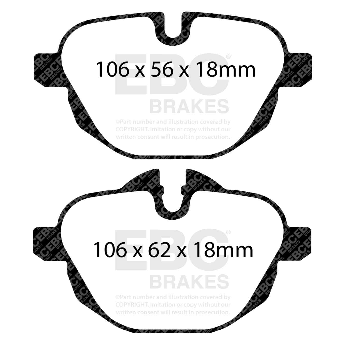 Plaquettes EBC Greenstuff DP22047