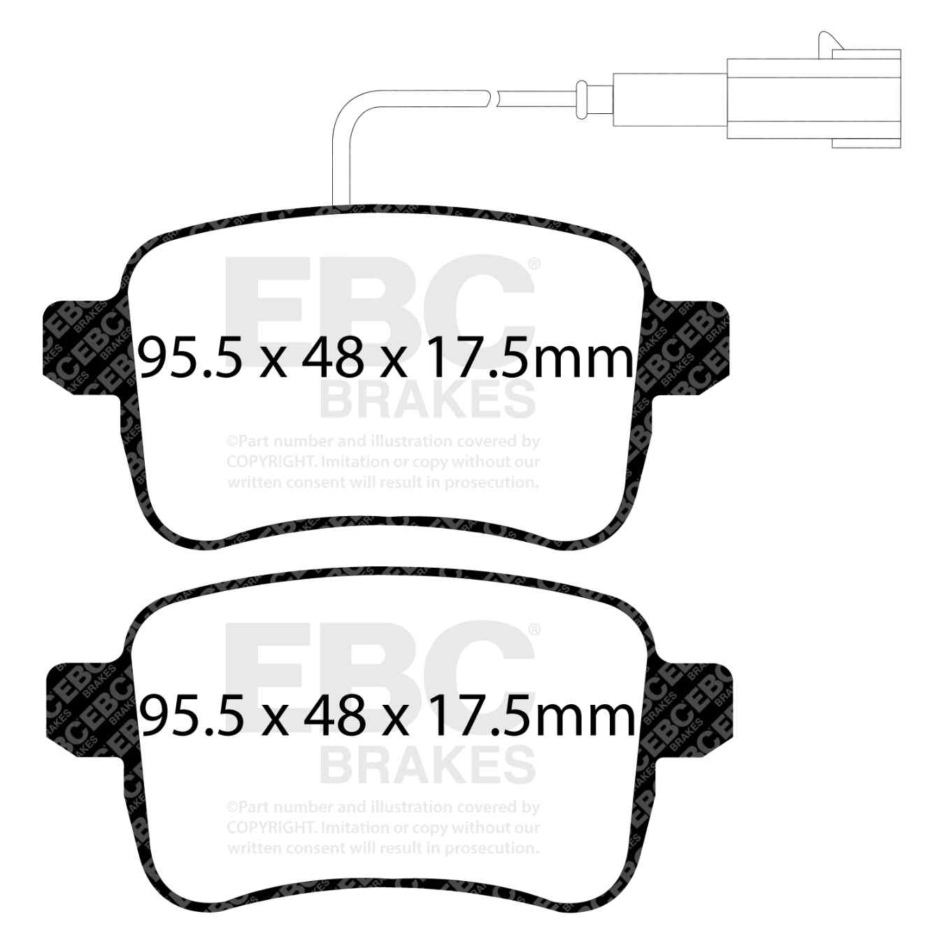 Plaquettes EBC Greenstuff DP22079