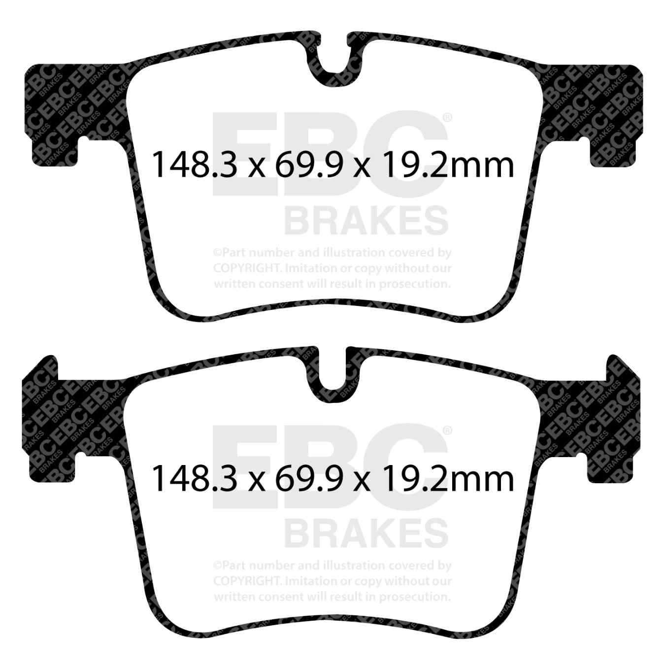 Plaquettes EBC Greenstuff DP22105