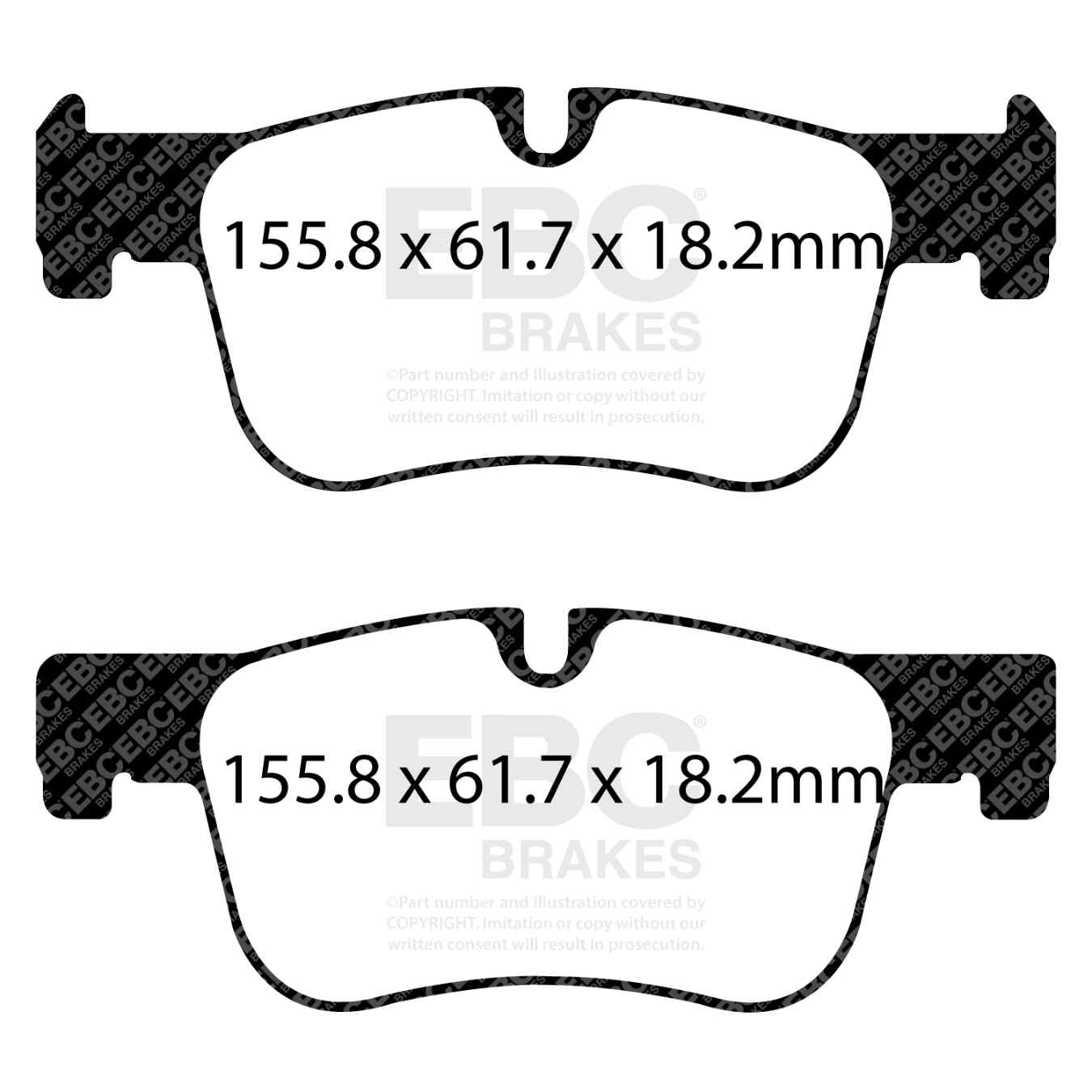 Plaquettes EBC Greenstuff DP22143
