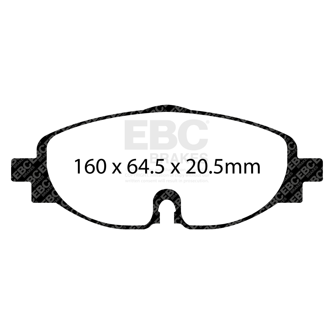 Plaquettes EBC Greenstuff DP22150