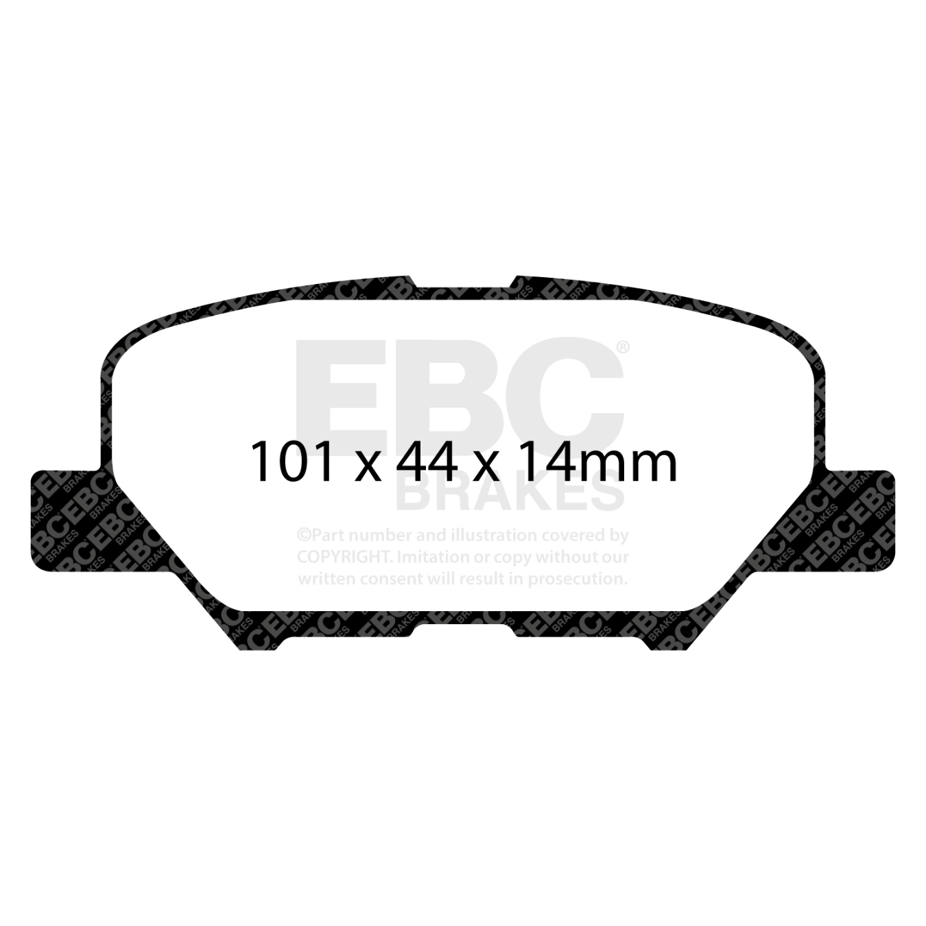 Plaquettes EBC Greenstuff DP22171