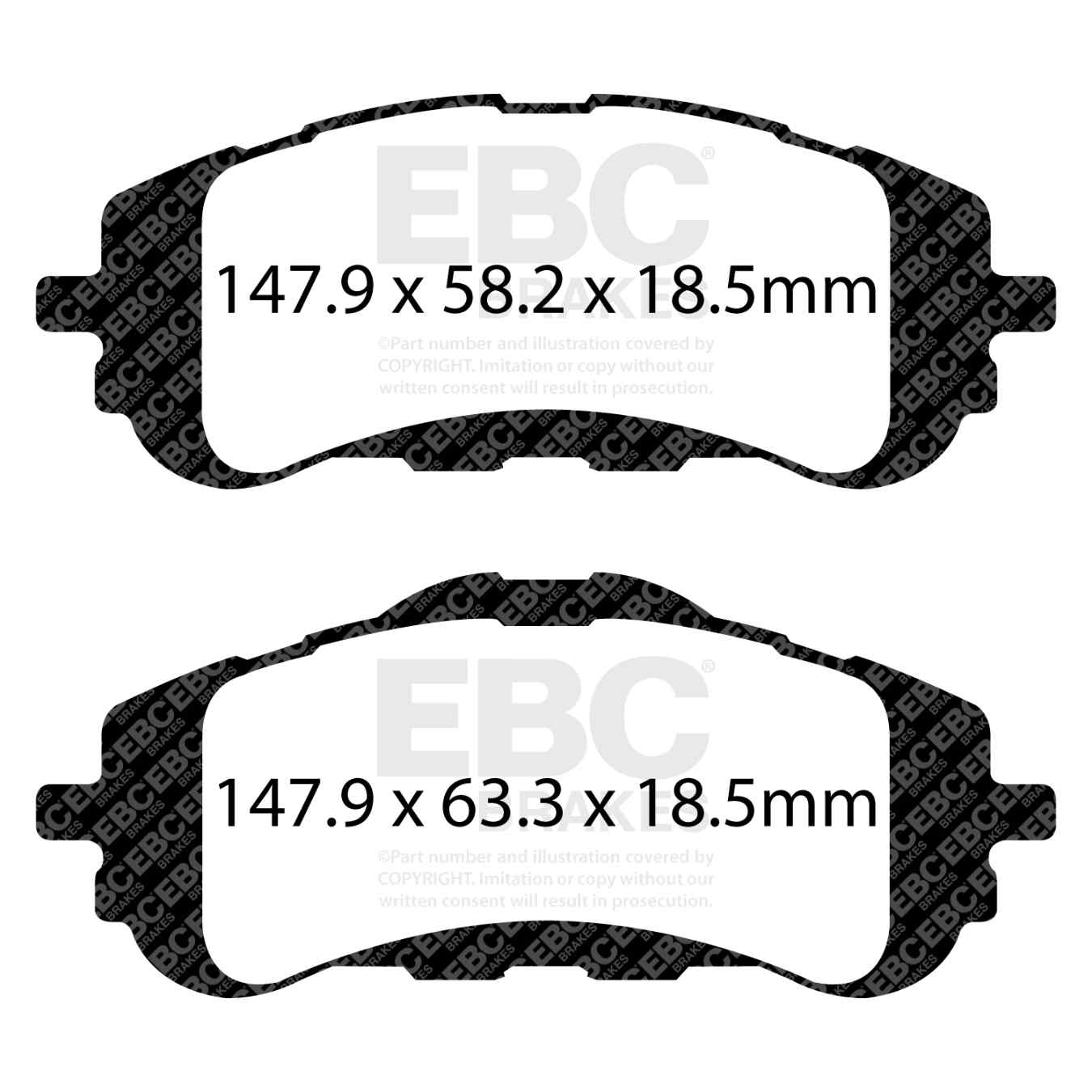 Plaquettes EBC Greenstuff DP22200