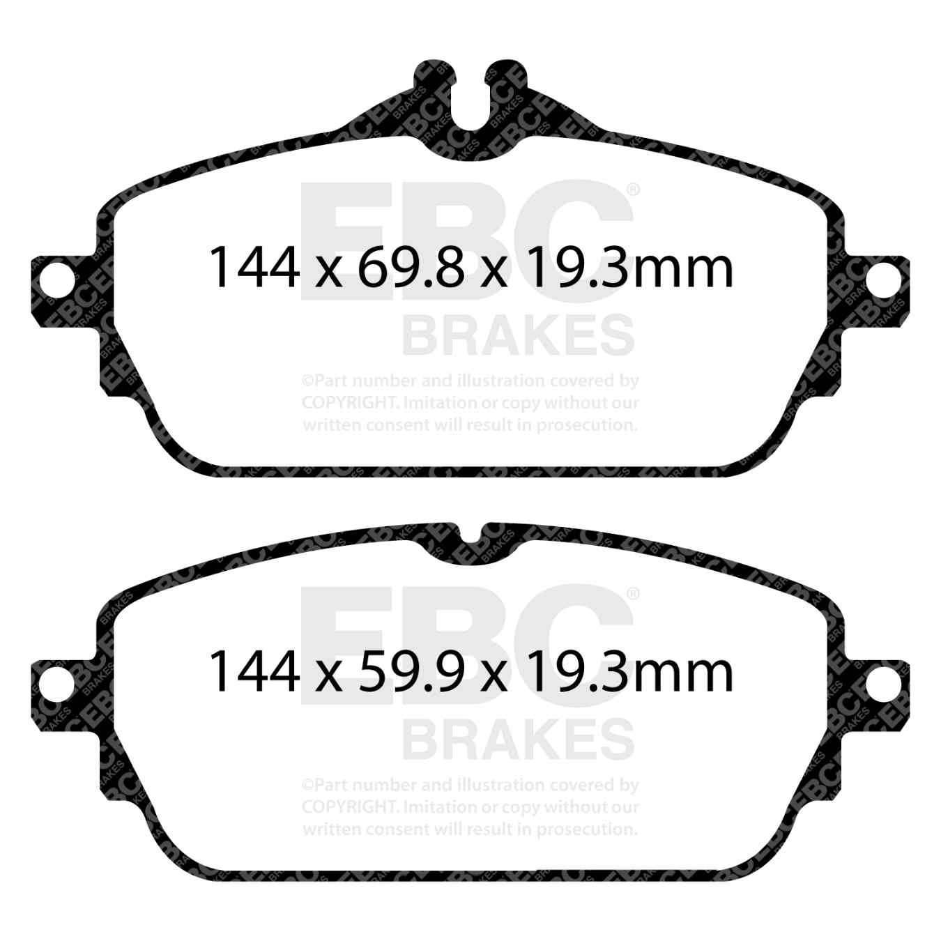Plaquettes EBC Greenstuff DP22208