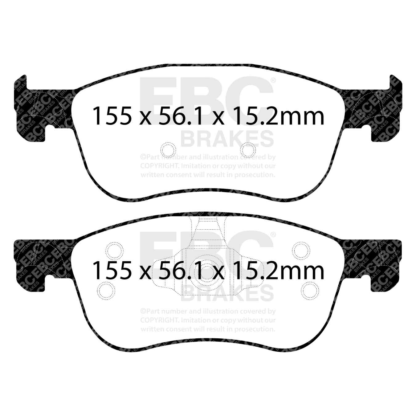 Plaquettes EBC Greenstuff DP22353