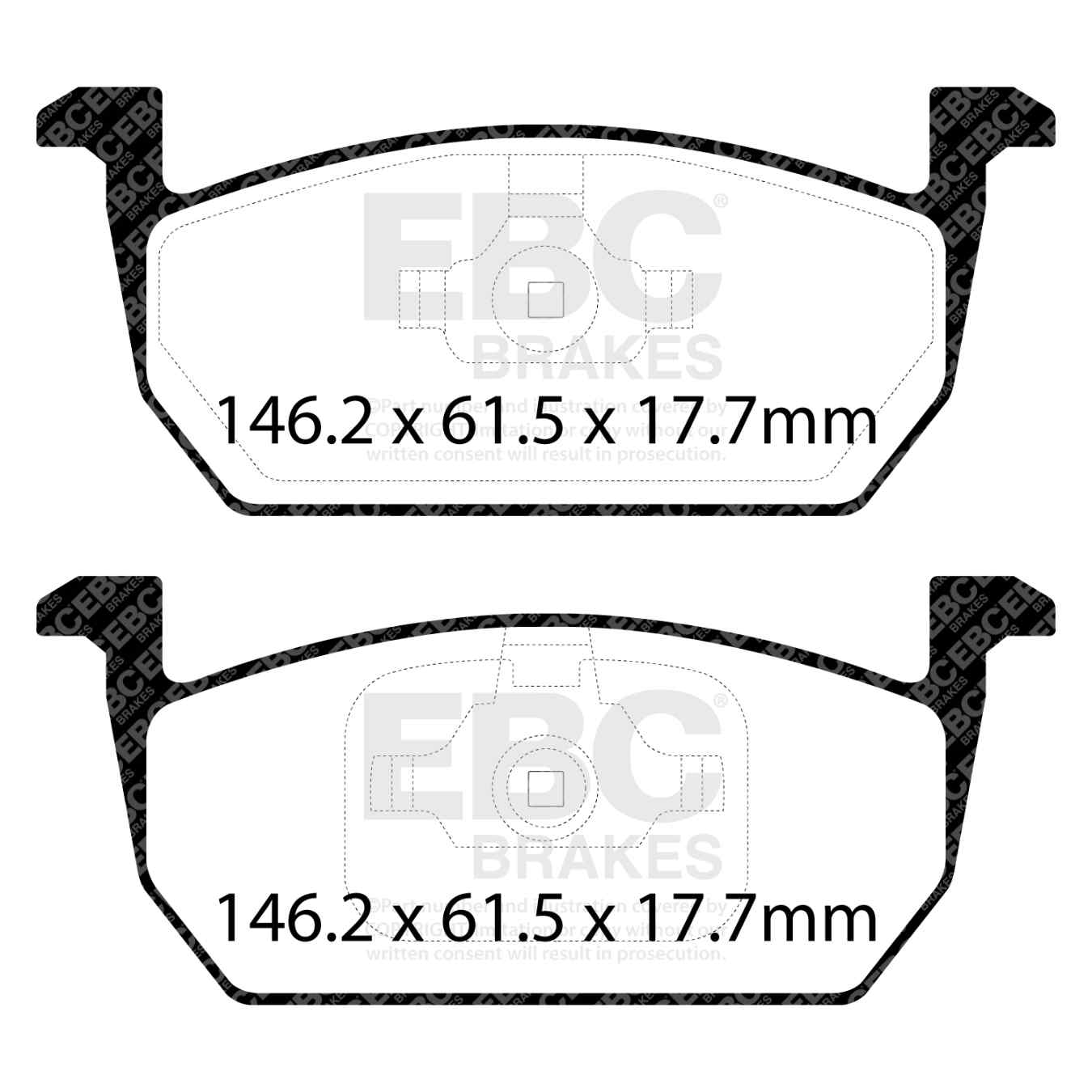 Plaquettes EBC Greenstuff DP22374