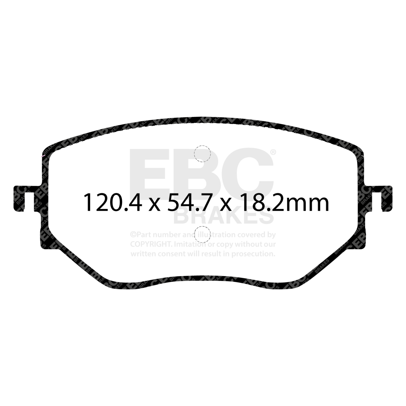 Plaquettes EBC Greenstuff DP22422