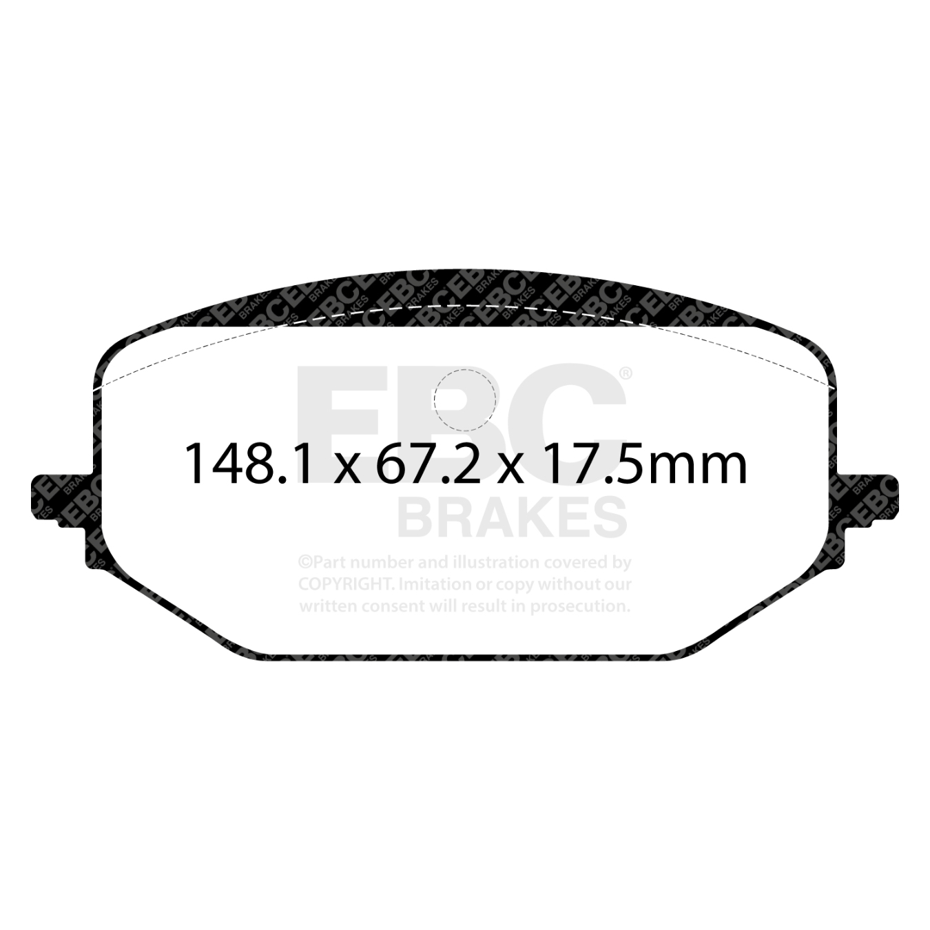 Plaquettes EBC Greenstuff DP22476