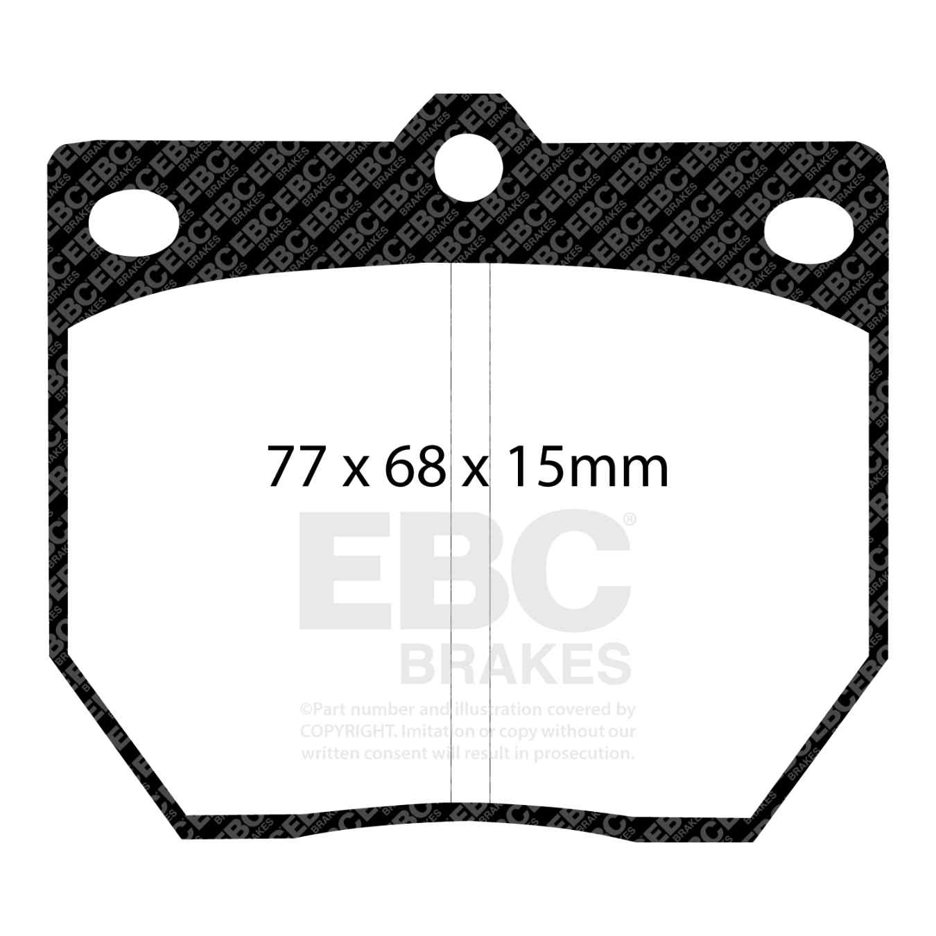 Plaquettes EBC Greenstuff DP2273