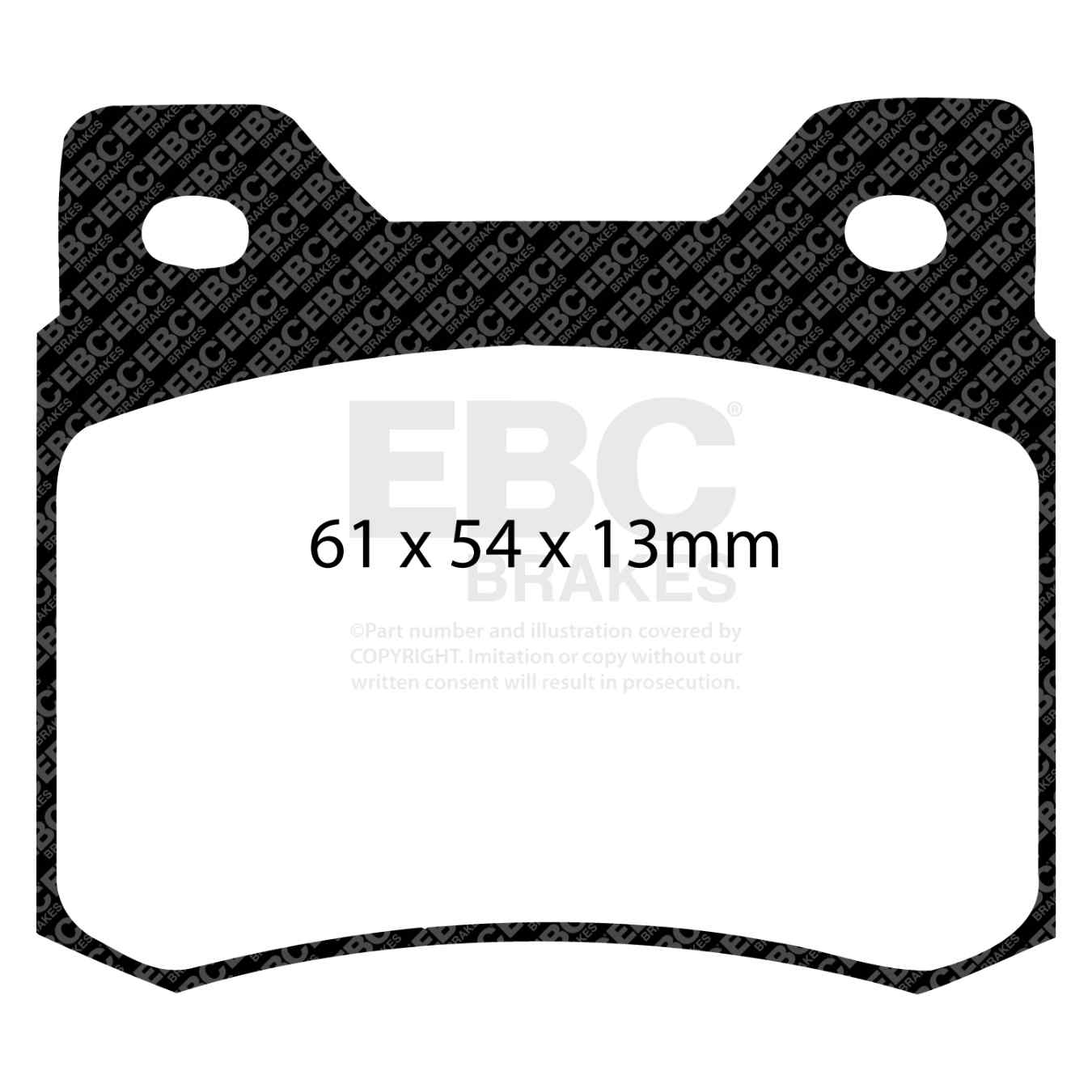 Plaquettes EBC Greenstuff DP2464