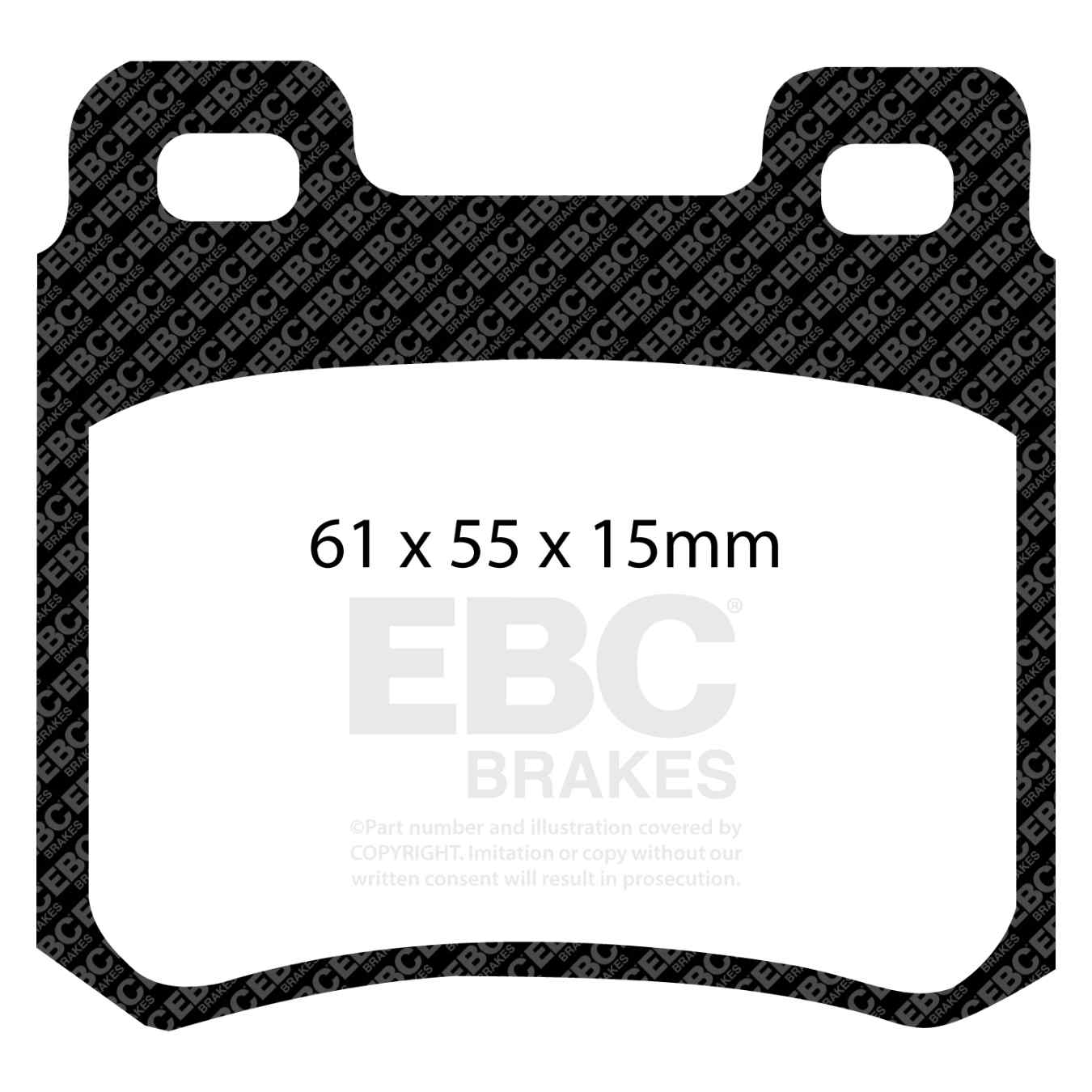 Plaquettes EBC Greenstuff DP2671