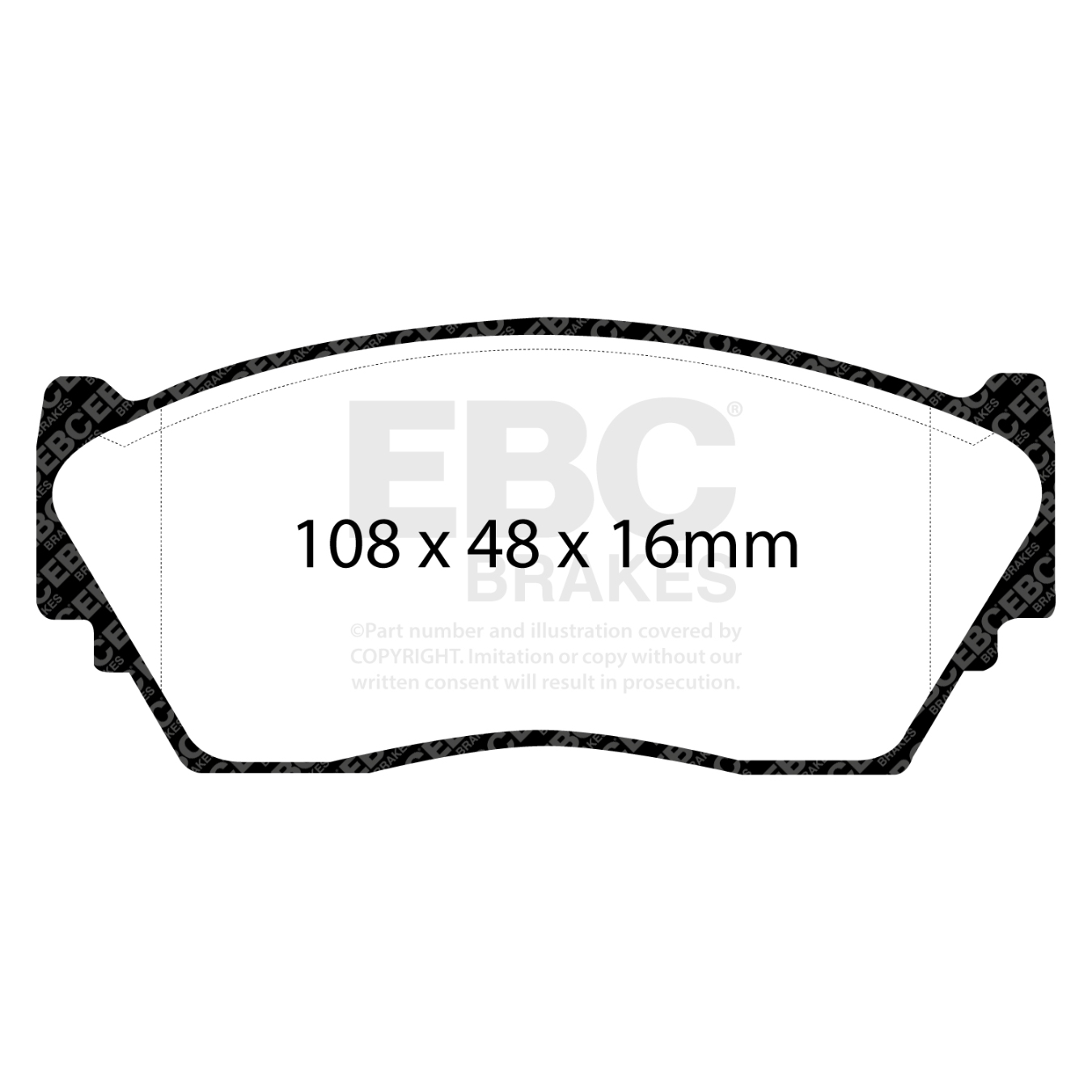 Plaquettes EBC Greenstuff DP2892