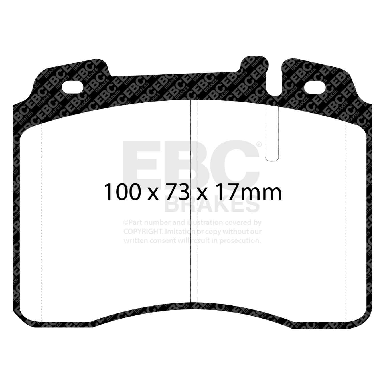 Plaquettes EBC Greenstuff DP2927