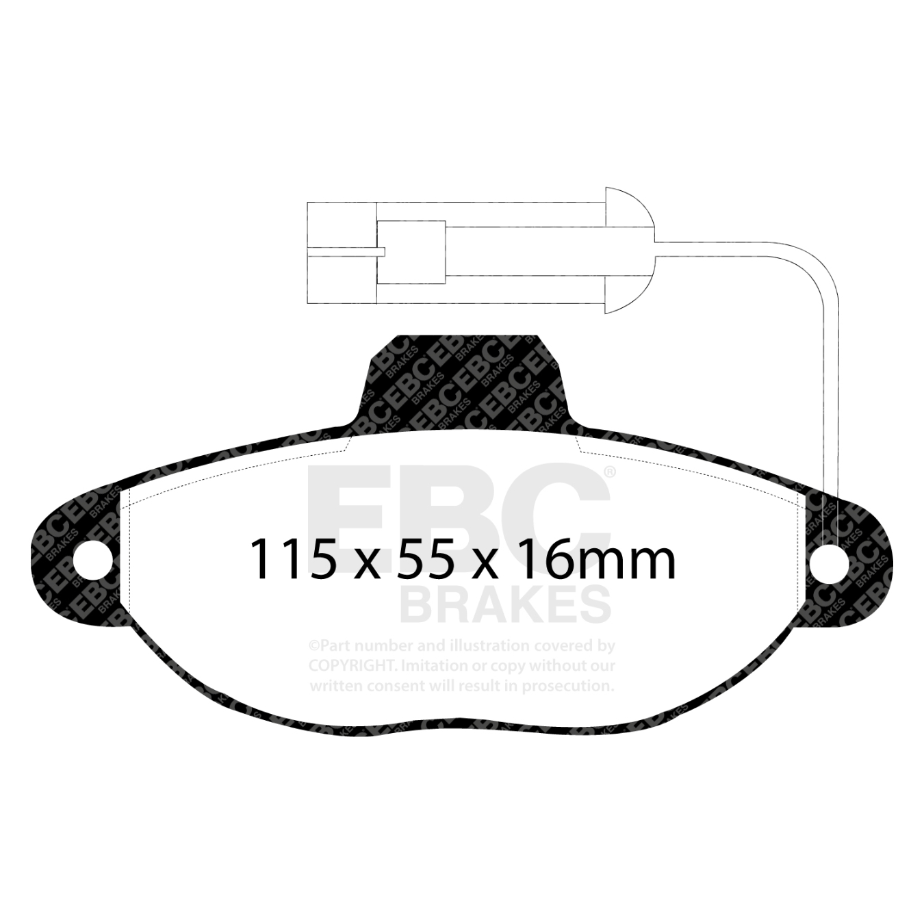 Plaquettes EBC Greenstuff DP2945