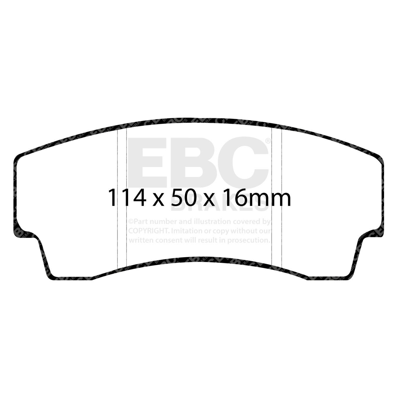 Plaquettes EBC Redstuff DP3008C