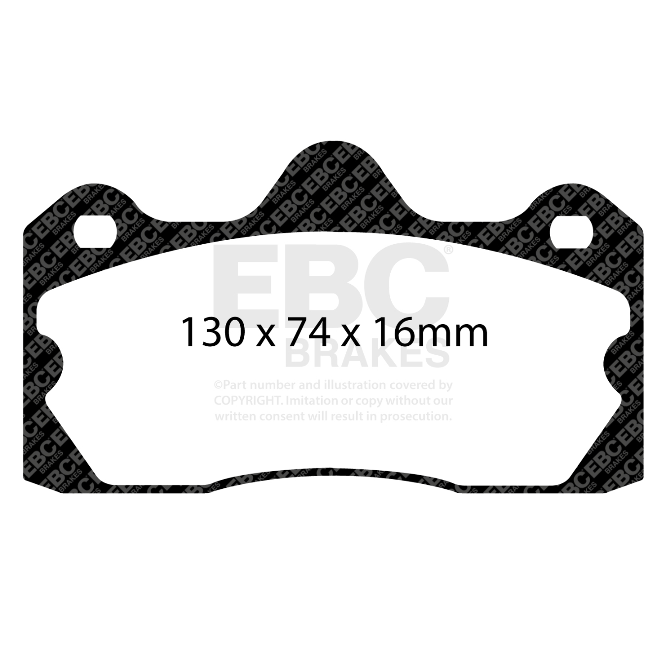 Plaquettes EBC Redstuff DP3060C