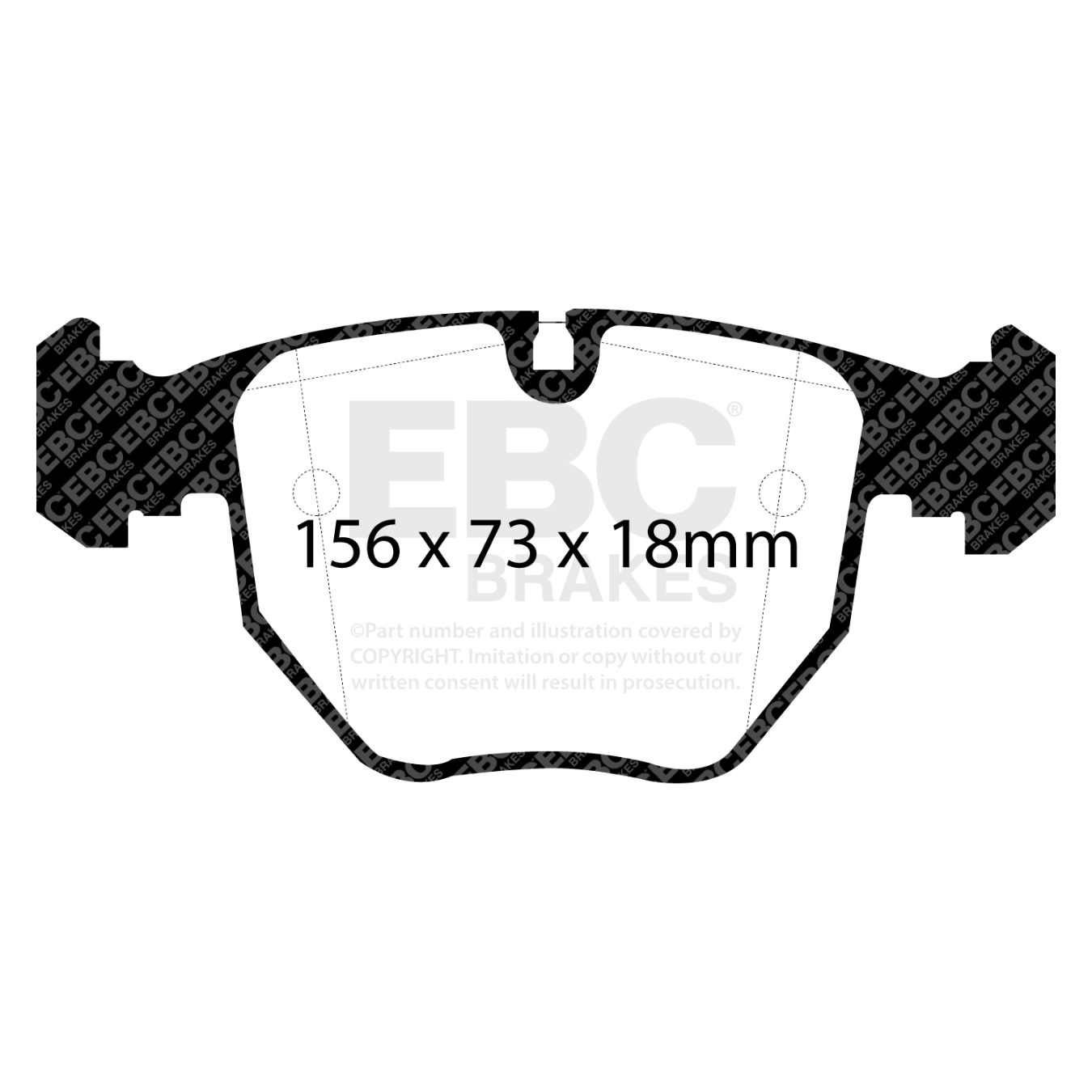 Plaquettes EBC Redstuff DP31036C