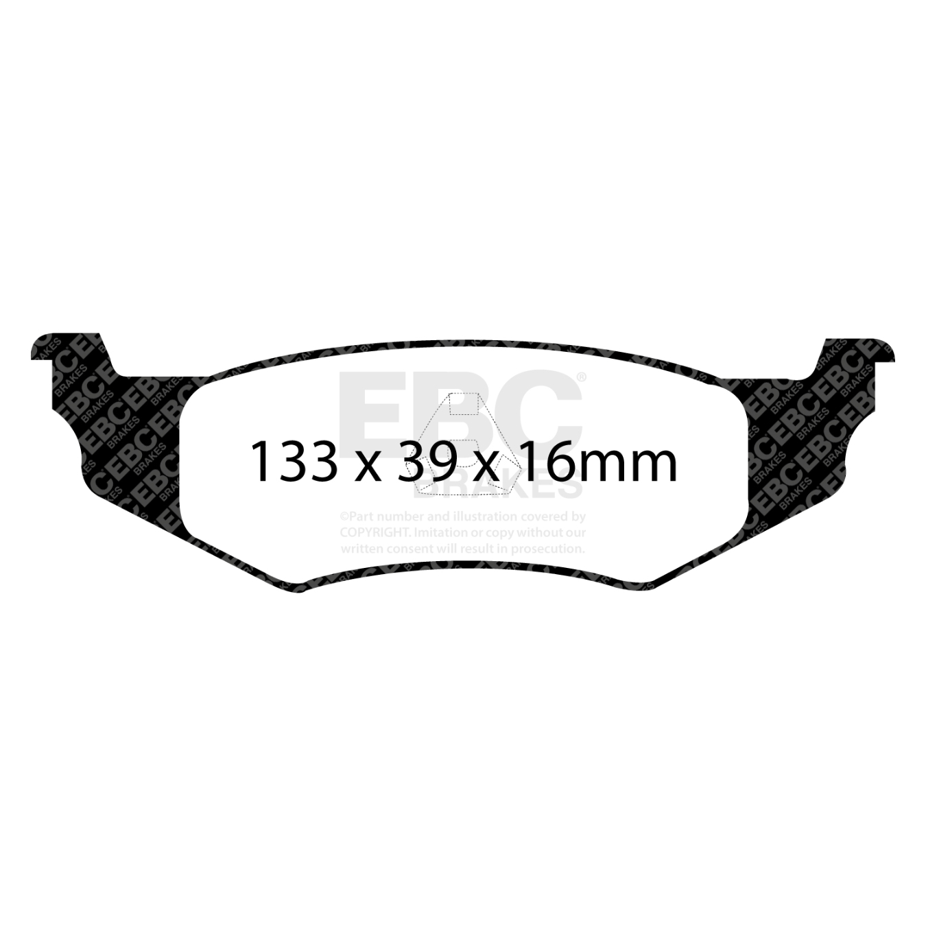 Plaquettes EBC Redstuff DP31066C