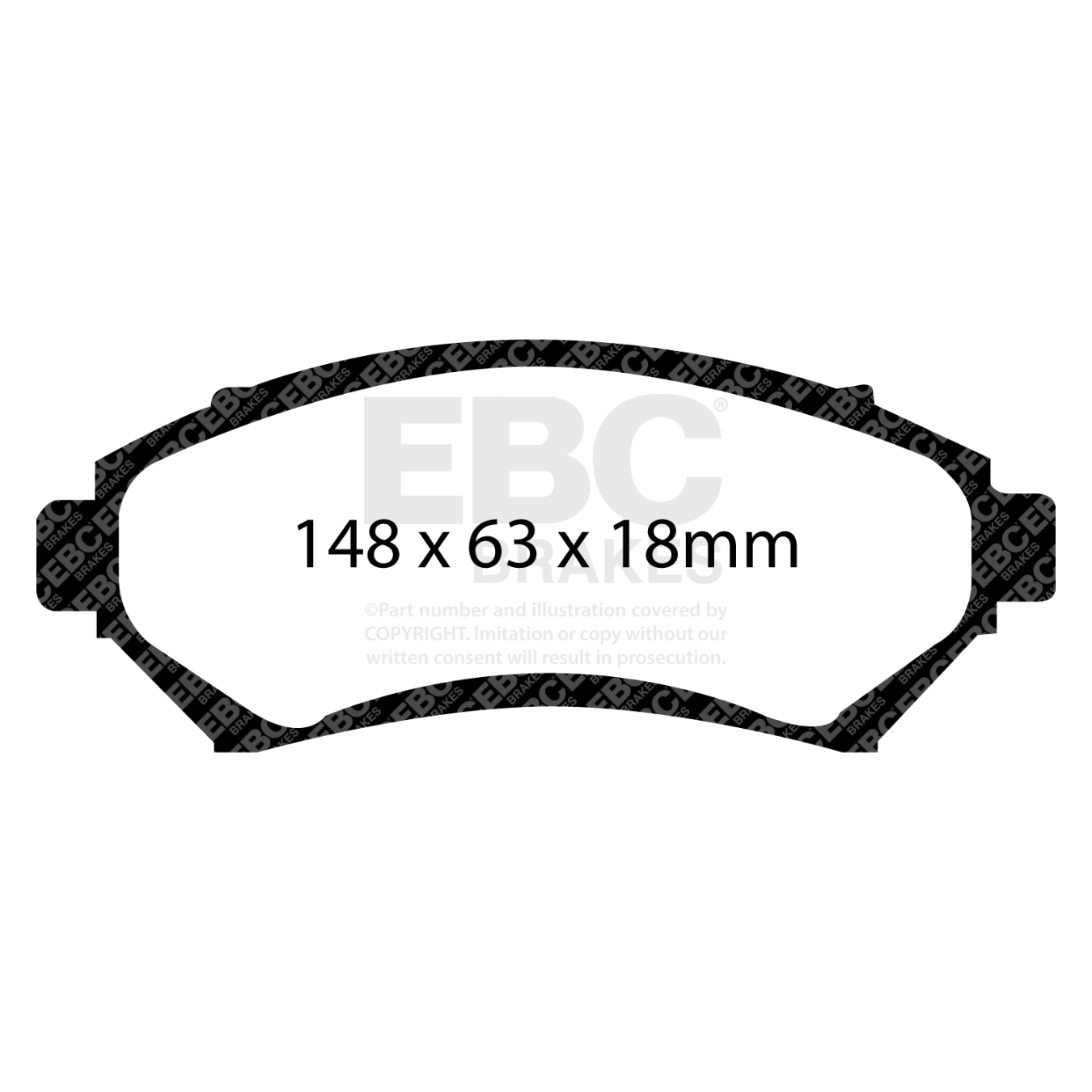 Plaquettes EBC Redstuff DP31100C