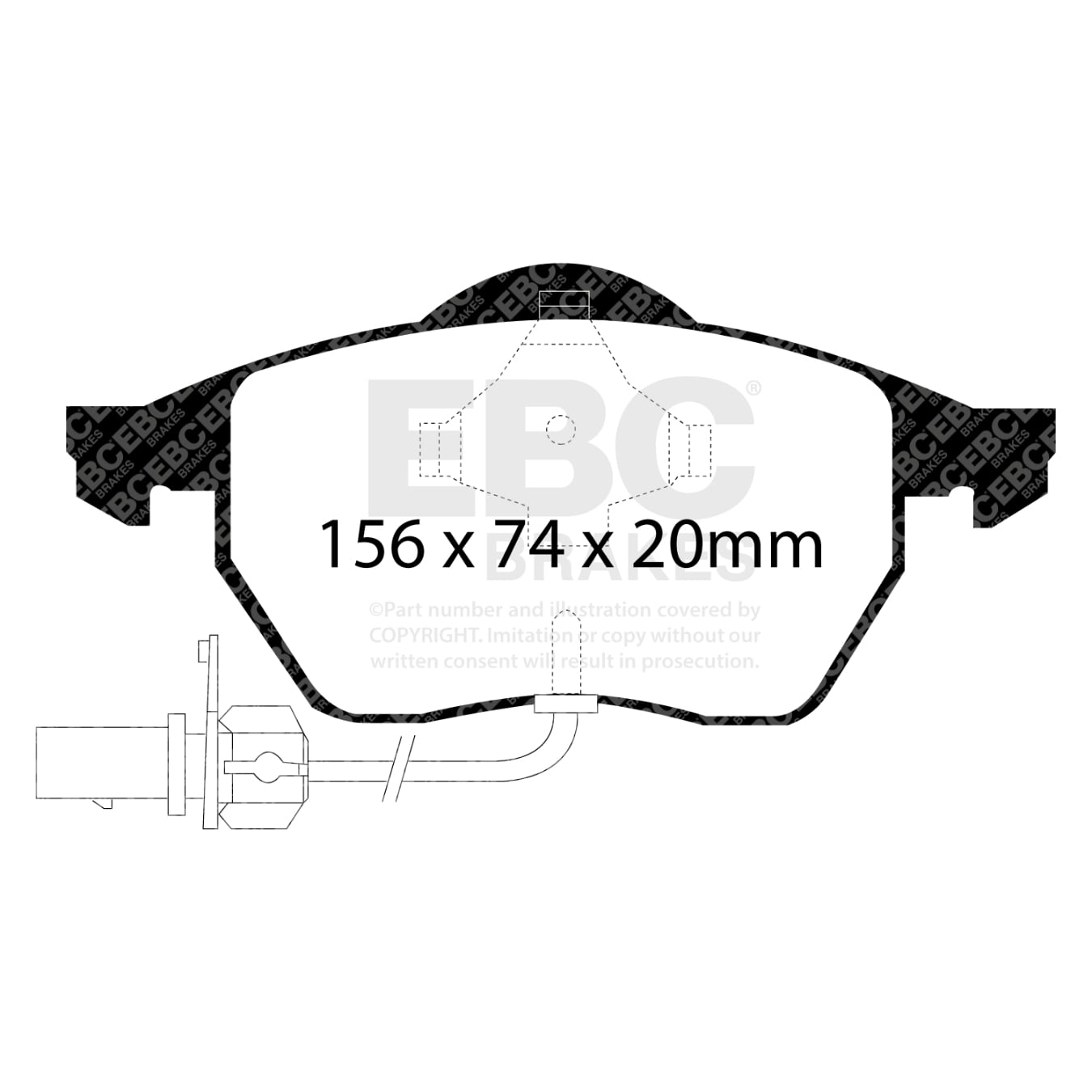 Plaquettes EBC Redstuff DP31114C