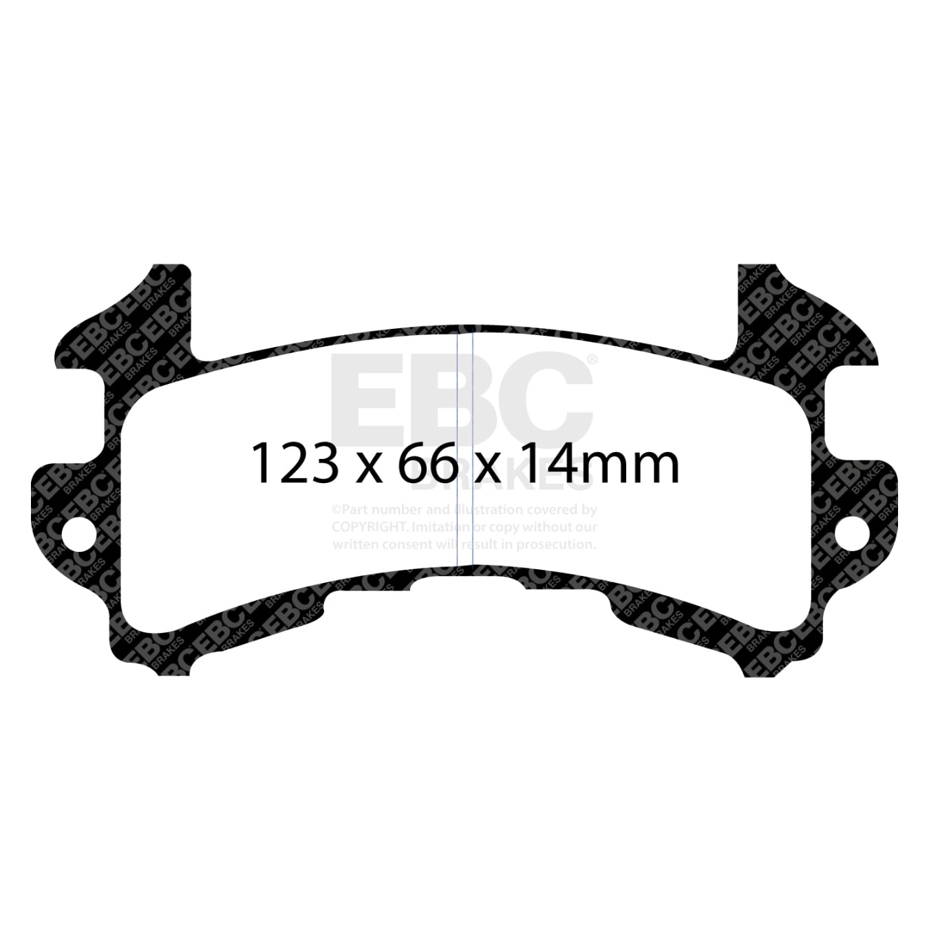 Plaquettes EBC Redstuff DP31146C