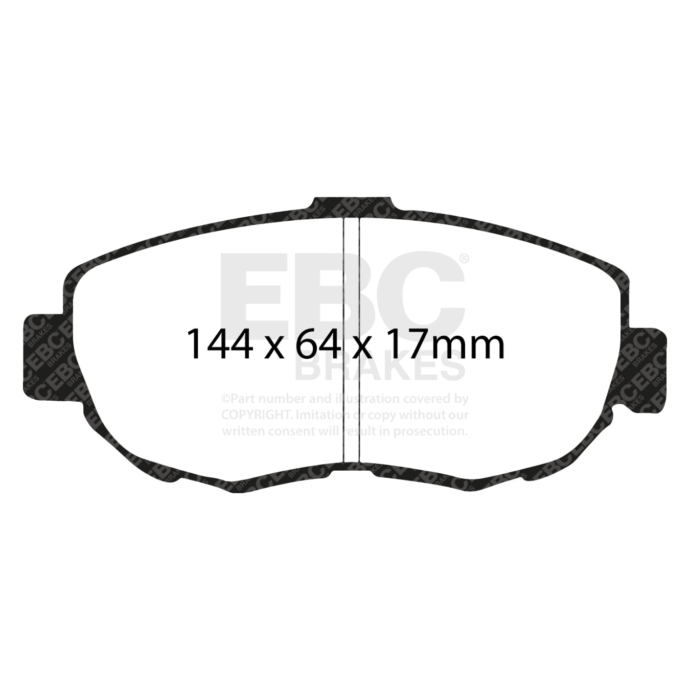 Plaquettes EBC Redstuff DP31223C