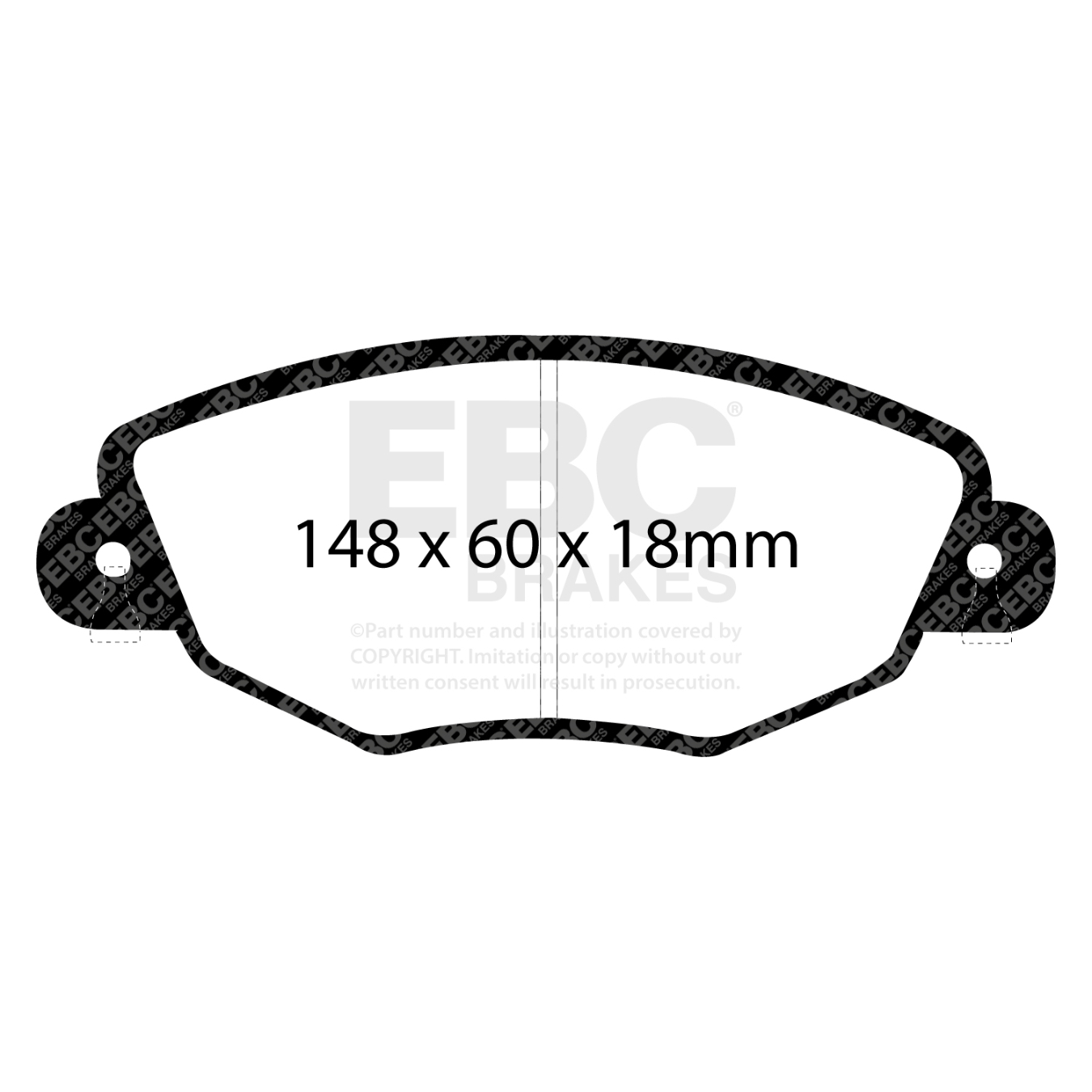 Plaquettes EBC Redstuff DP31322C