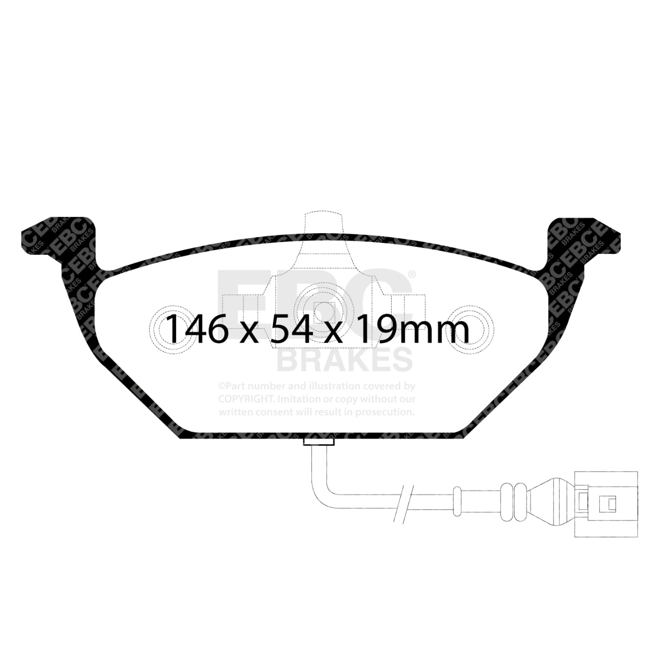 Plaquettes EBC Redstuff DP31329C