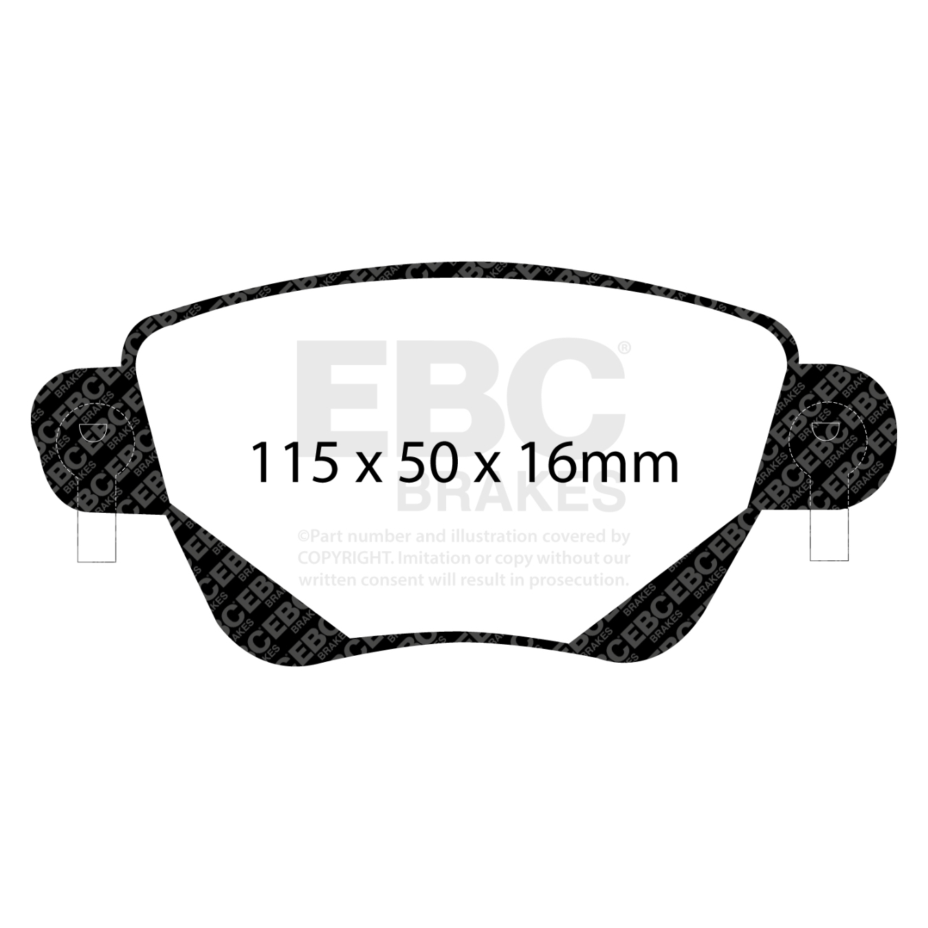 Plaquettes EBC Redstuff DP31350C