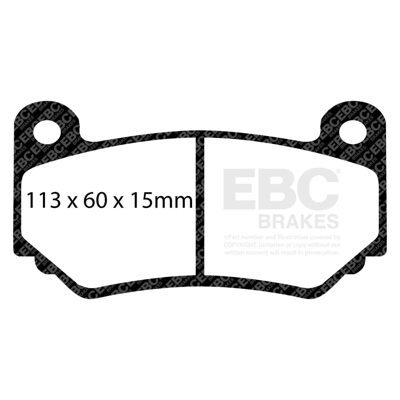 Plaquettes EBC Redstuff DP31377C