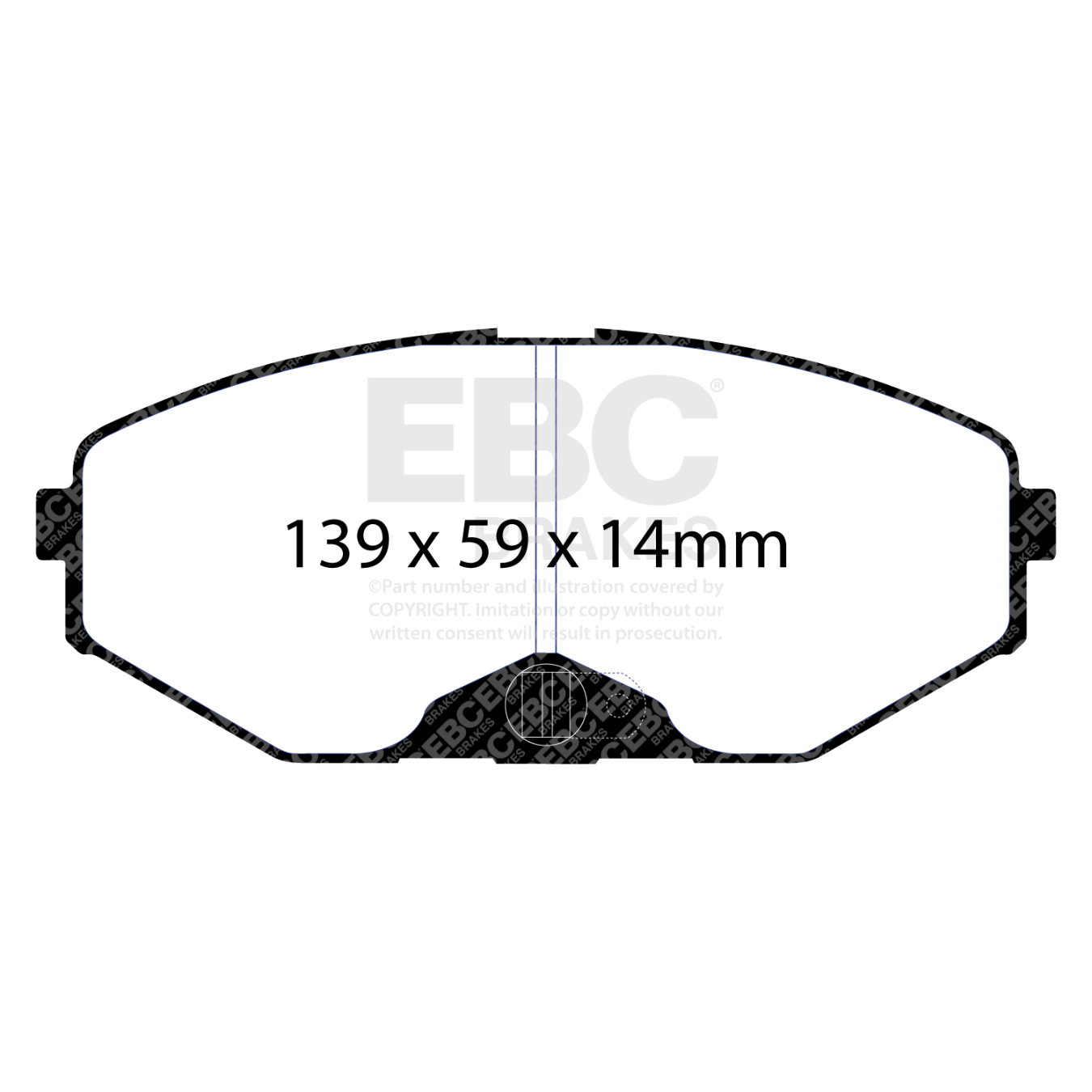 Plaquettes EBC Redstuff DP31471C