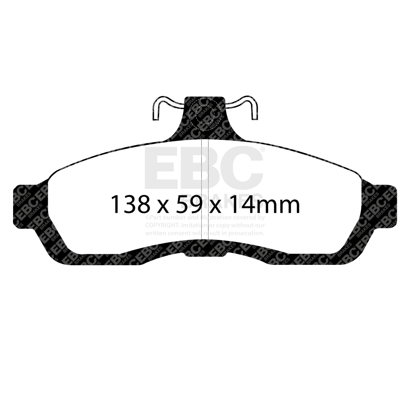 Plaquettes EBC Redstuff DP31502C