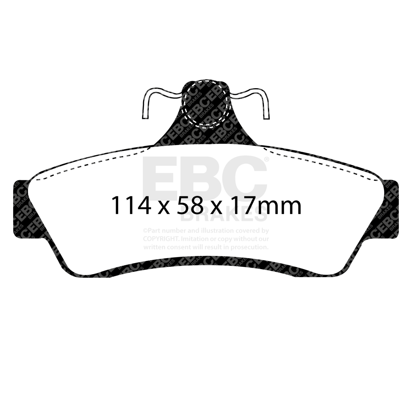 Plaquettes EBC Redstuff DP31506C