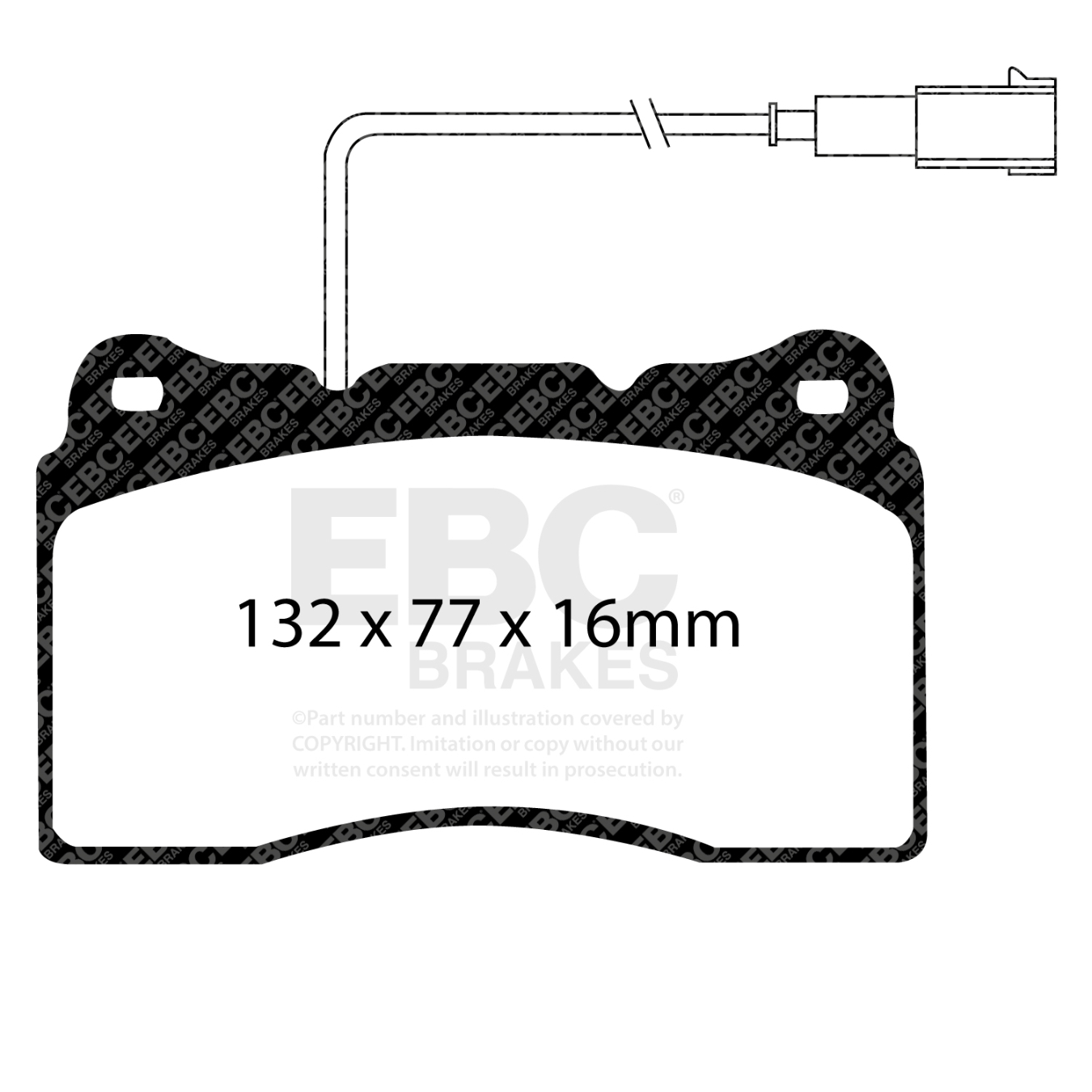 Plaquettes EBC Redstuff DP31536C