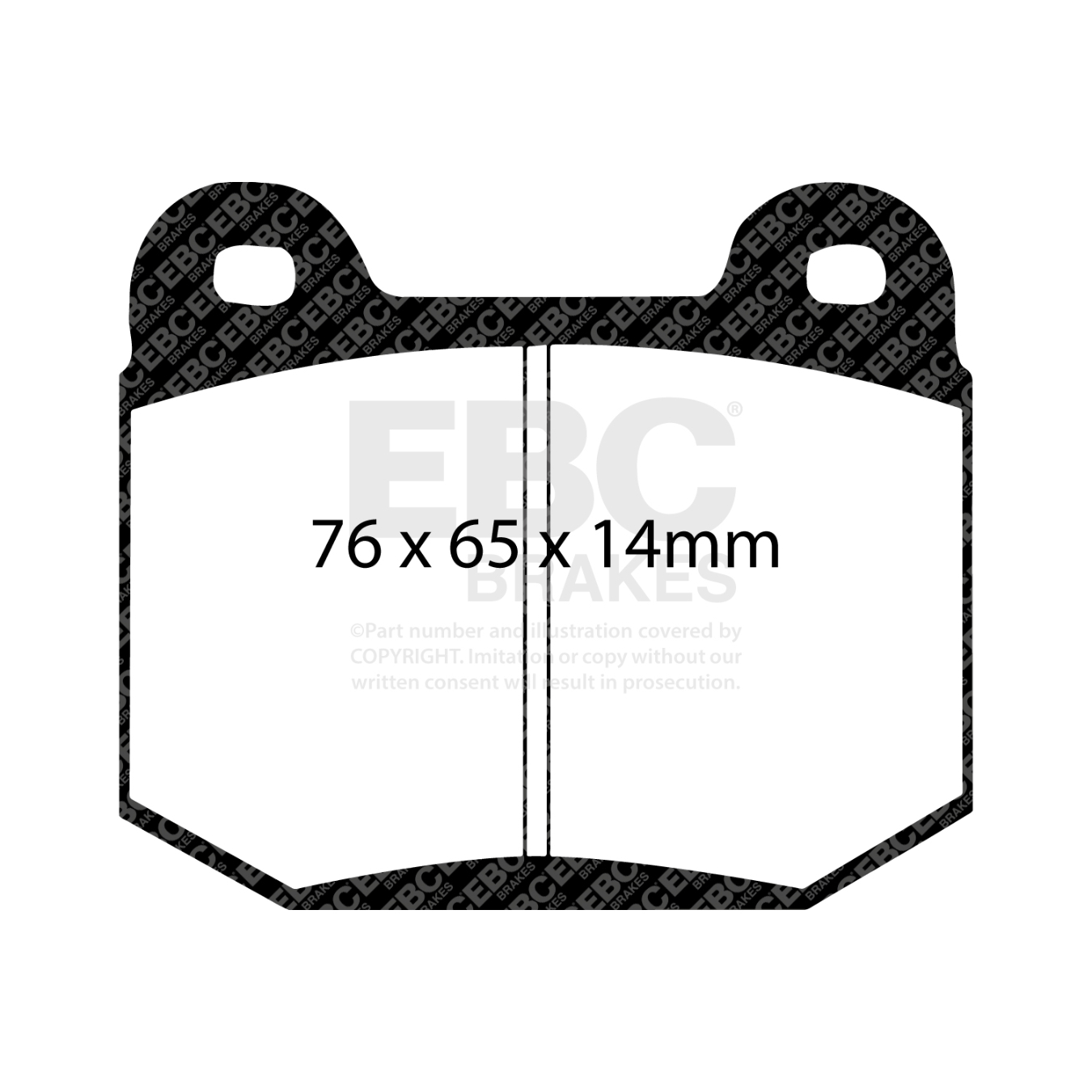 Plaquettes EBC Redstuff DP31538C