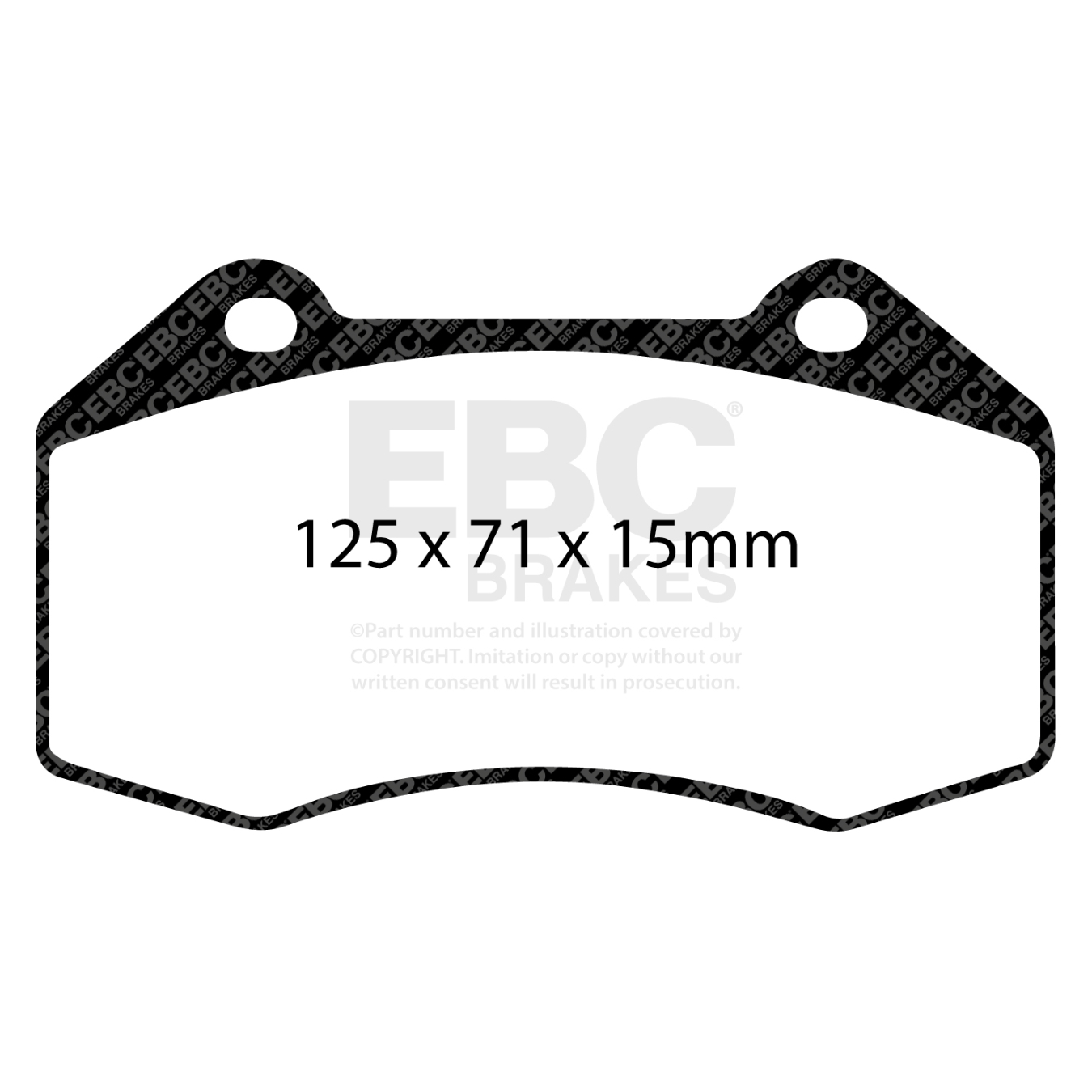 Plaquettes EBC Redstuff DP31539C