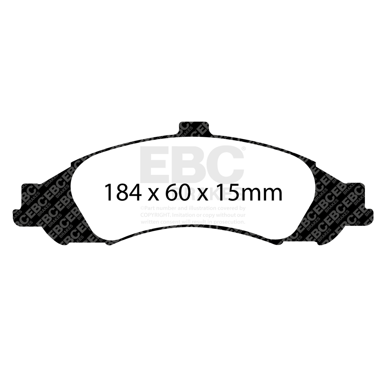 Plaquettes EBC Redstuff DP31721C