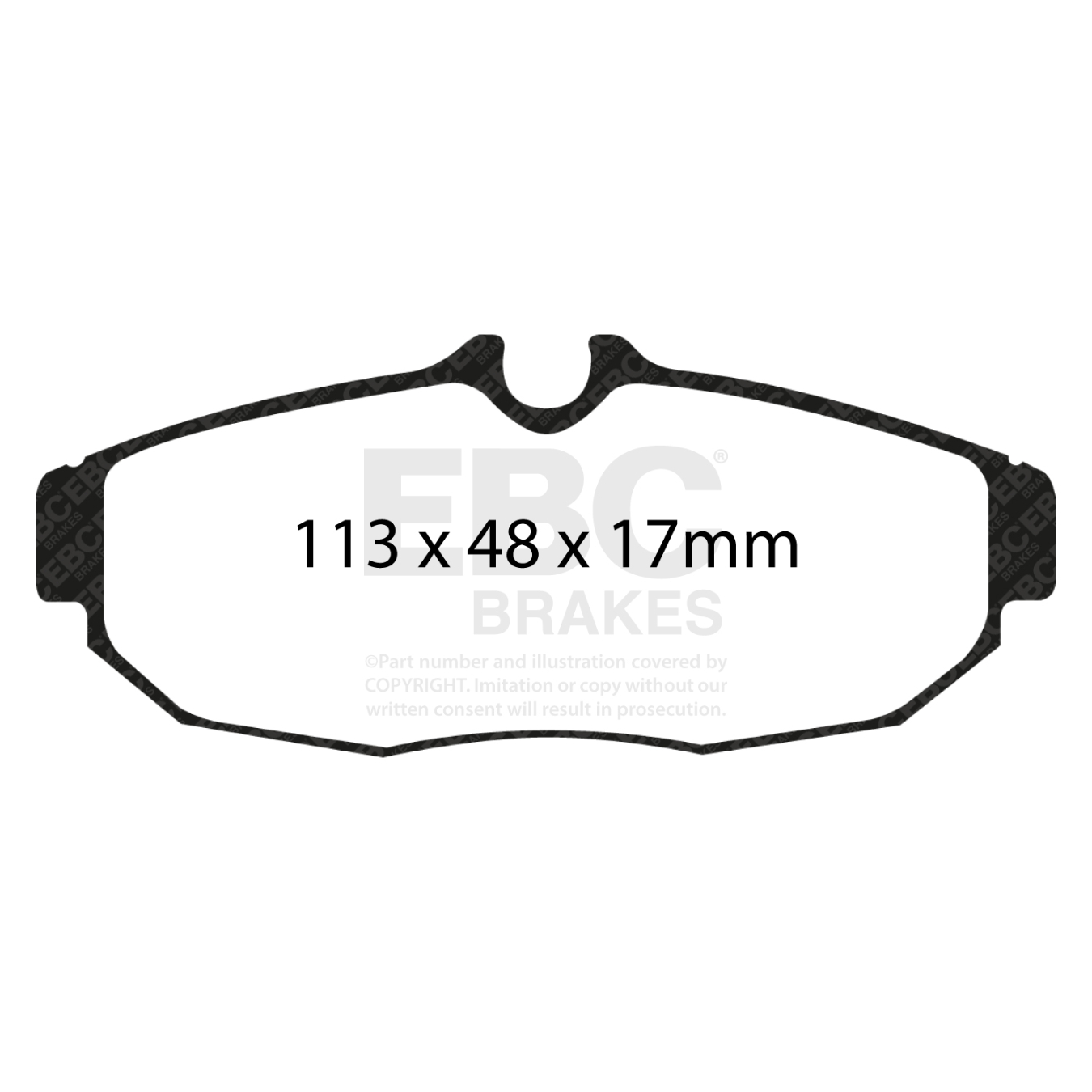 Plaquettes EBC Redstuff DP31741C