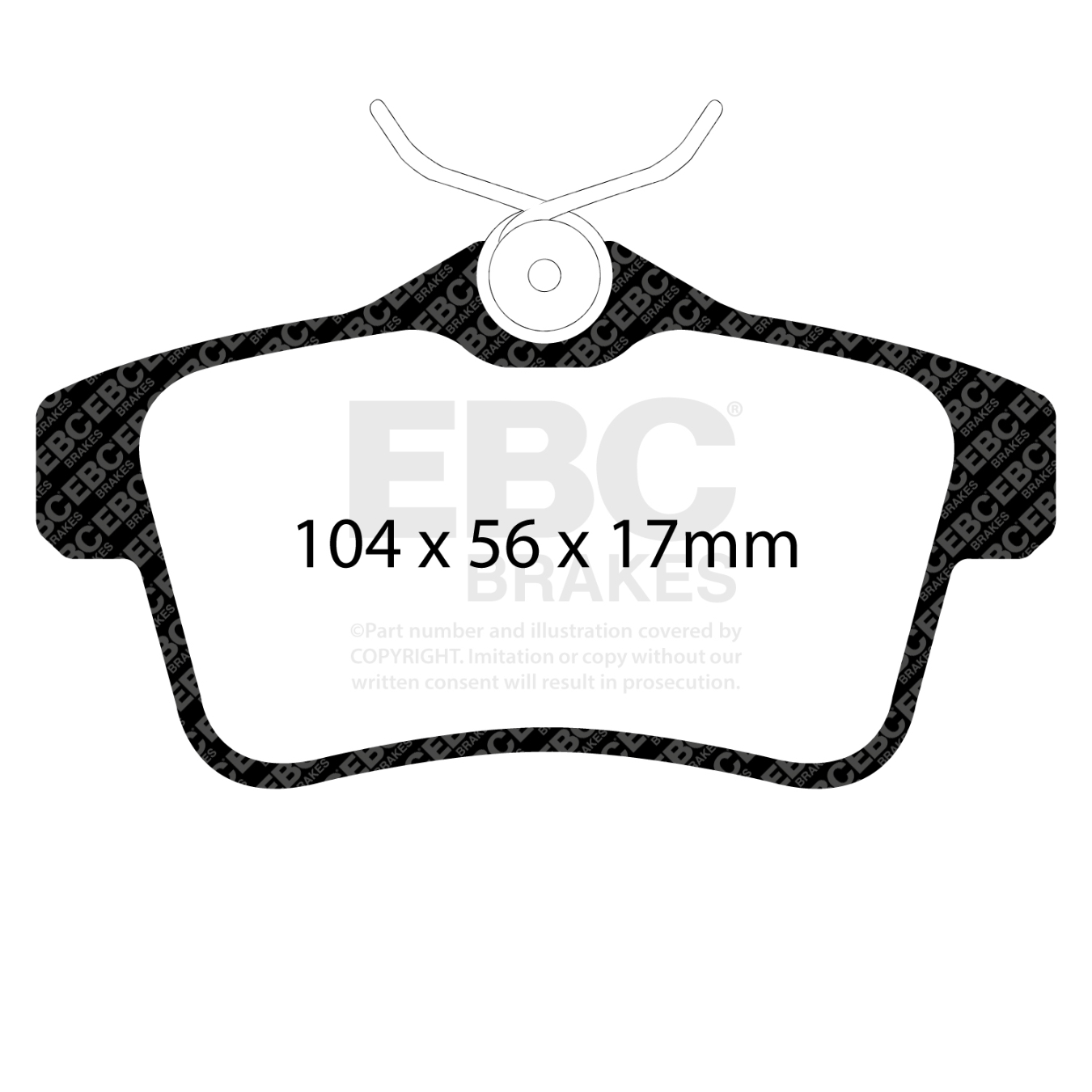 Plaquettes EBC Redstuff DP32053C