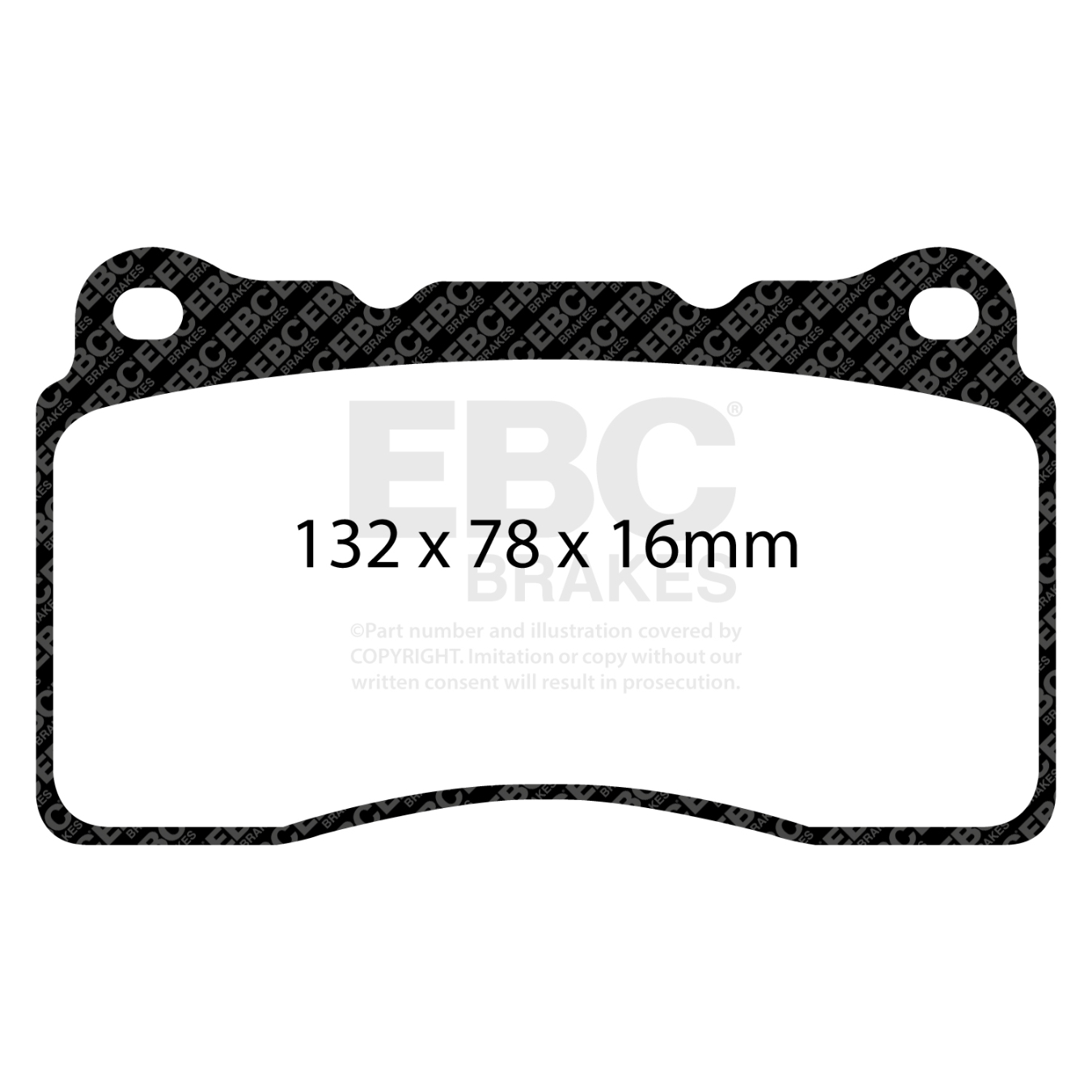 Plaquettes EBC Redstuff DP32093C