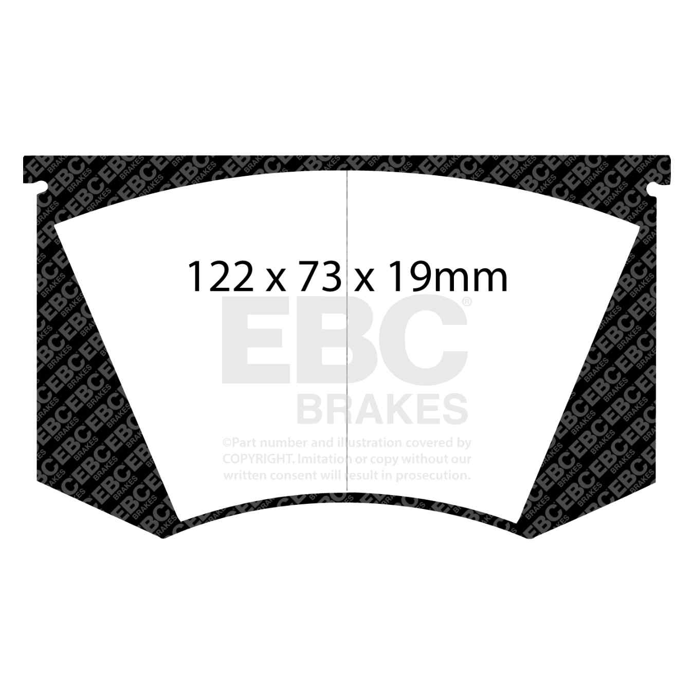 Plaquettes EBC Redstuff DP3223C