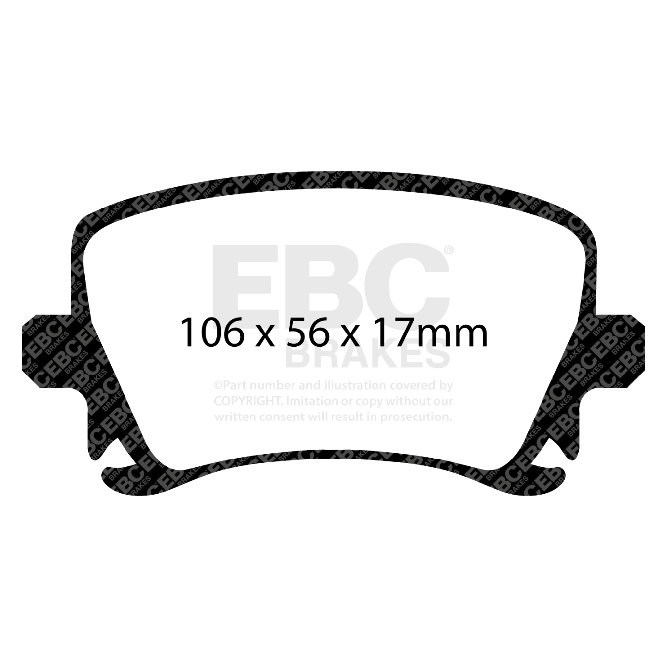 Plaquettes EBC RP-1 DP81518RP1