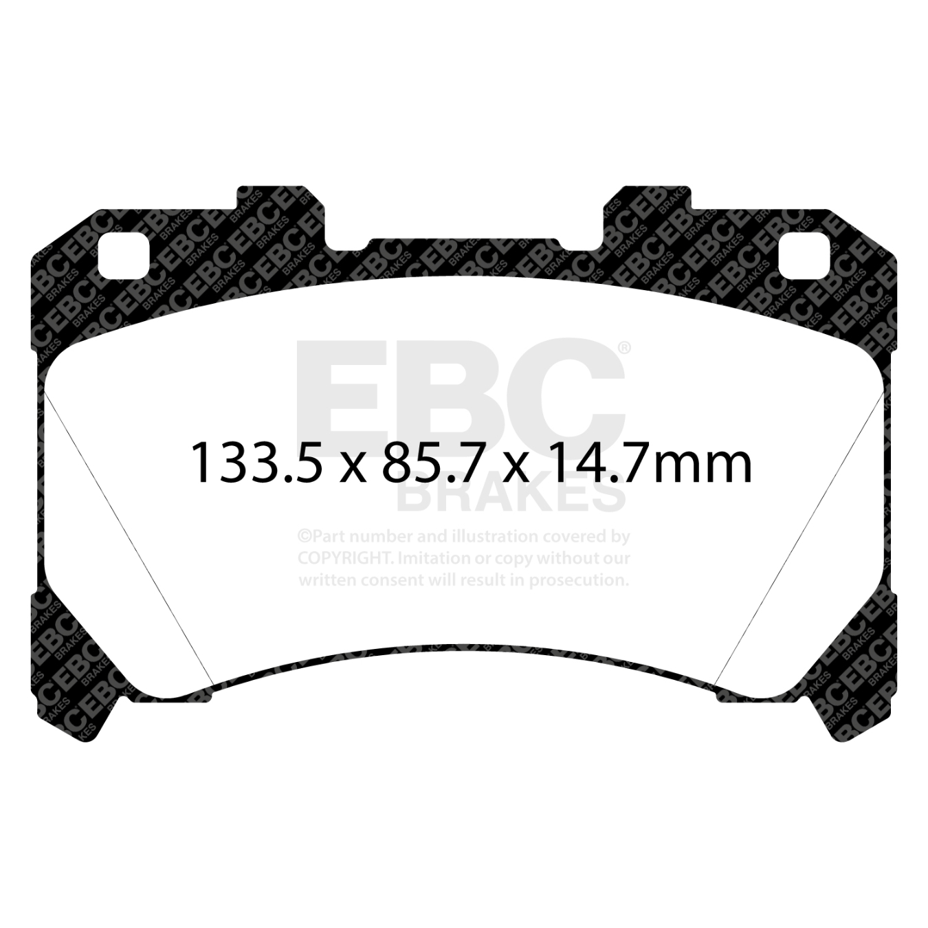 Plaquettes EBC RP-1 DP82430RP1