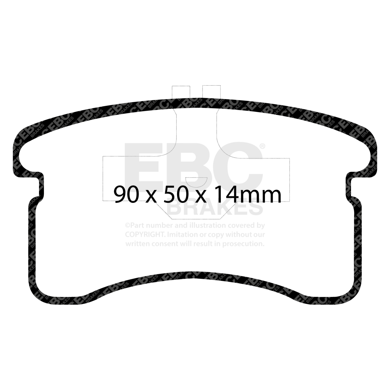 Plaquettes EBC Ultimax DP1016