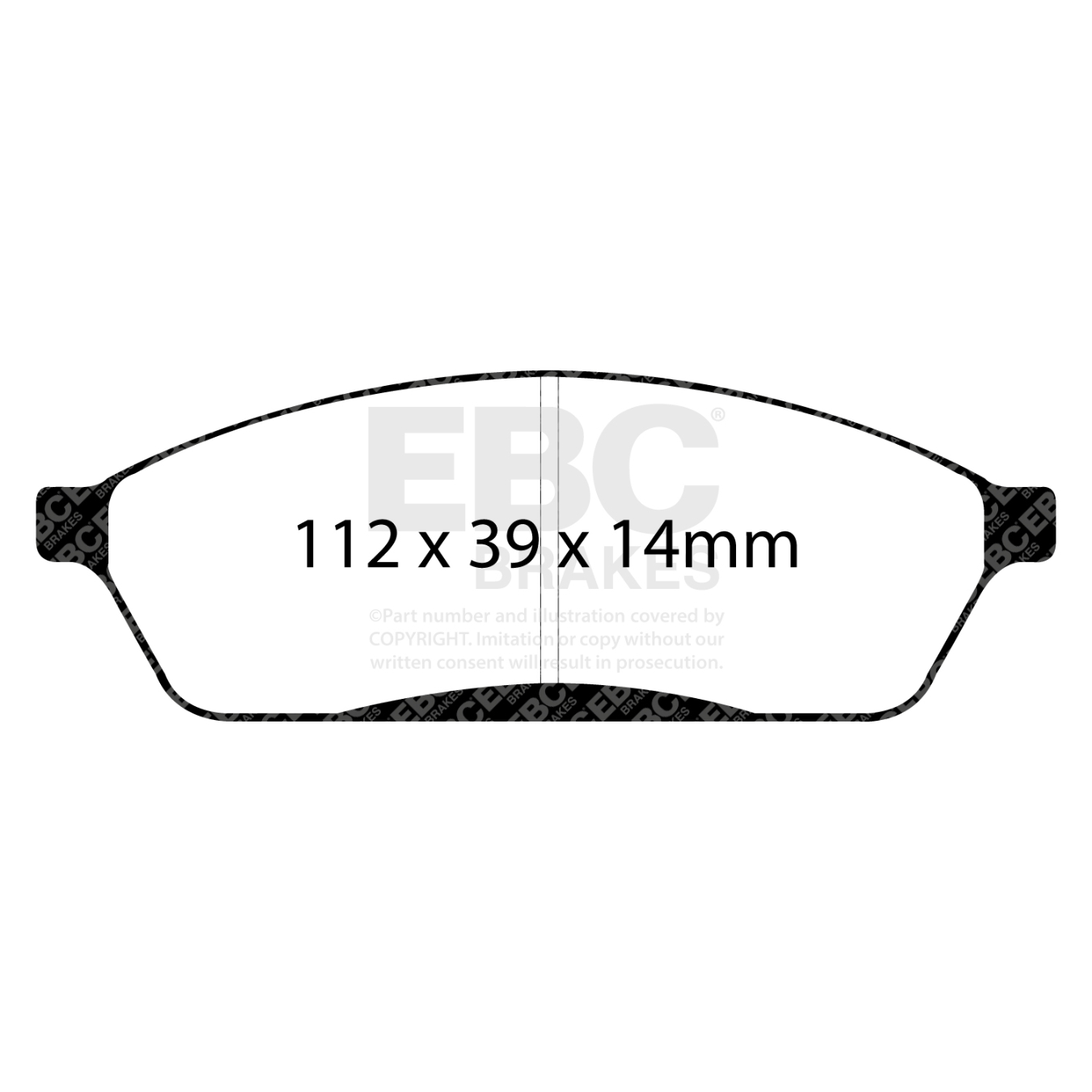 Plaquettes EBC Ultimax DP1023