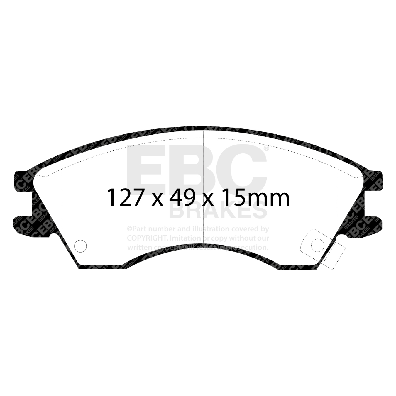 Plaquettes EBC Ultimax DP1029