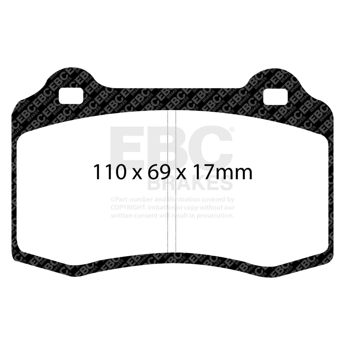 Plaquettes EBC Ultimax DP1031