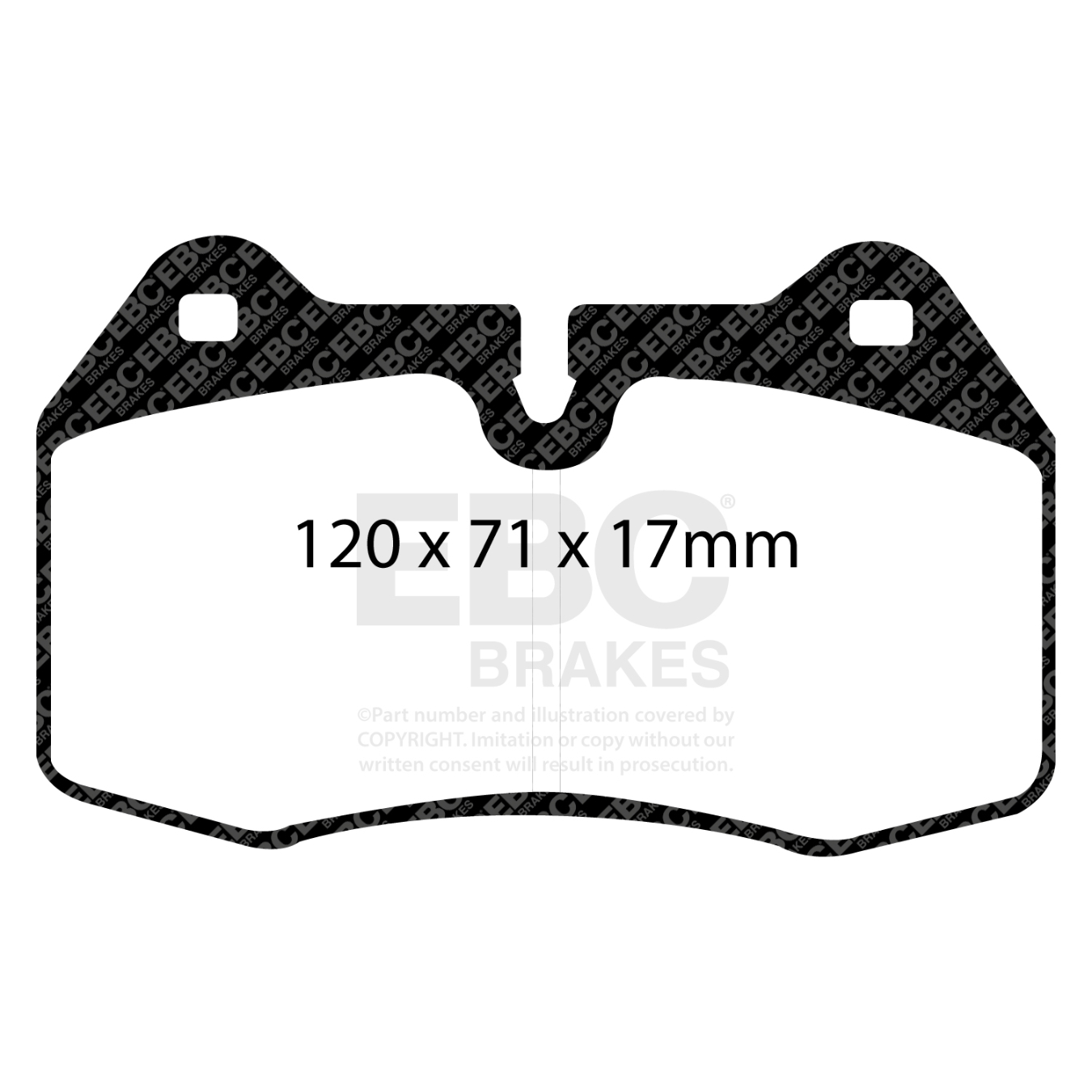 Plaquettes EBC Ultimax DP1032
