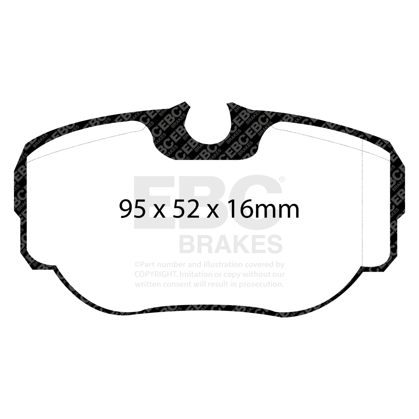 Plaquettes EBC Ultimax DP1038